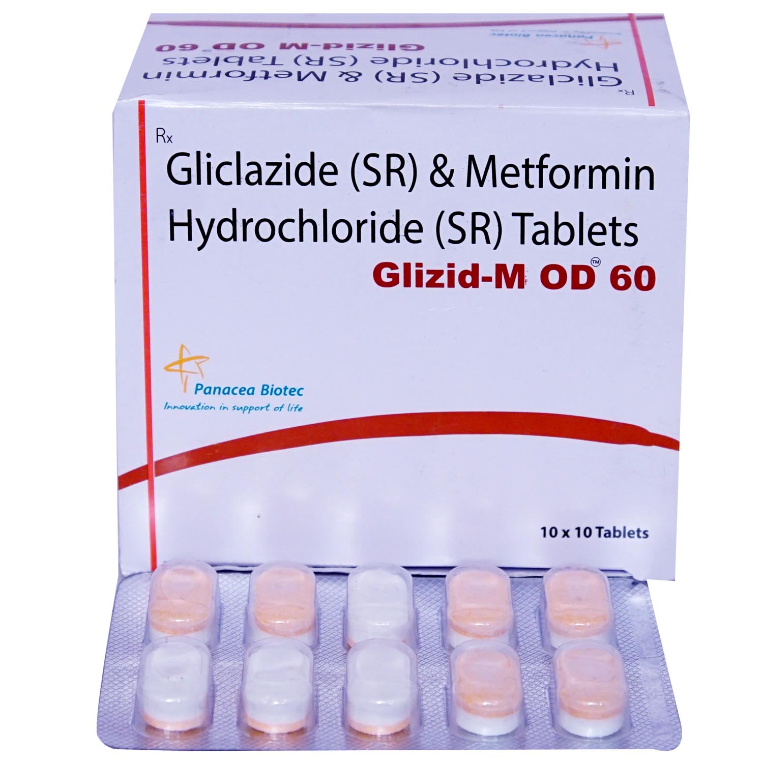 Glizid M OD 60 Tablet 10's, Pack of 10 TABLETS Glizid M OD 60 Tablet 10's, Pack of 10 TABLETS
