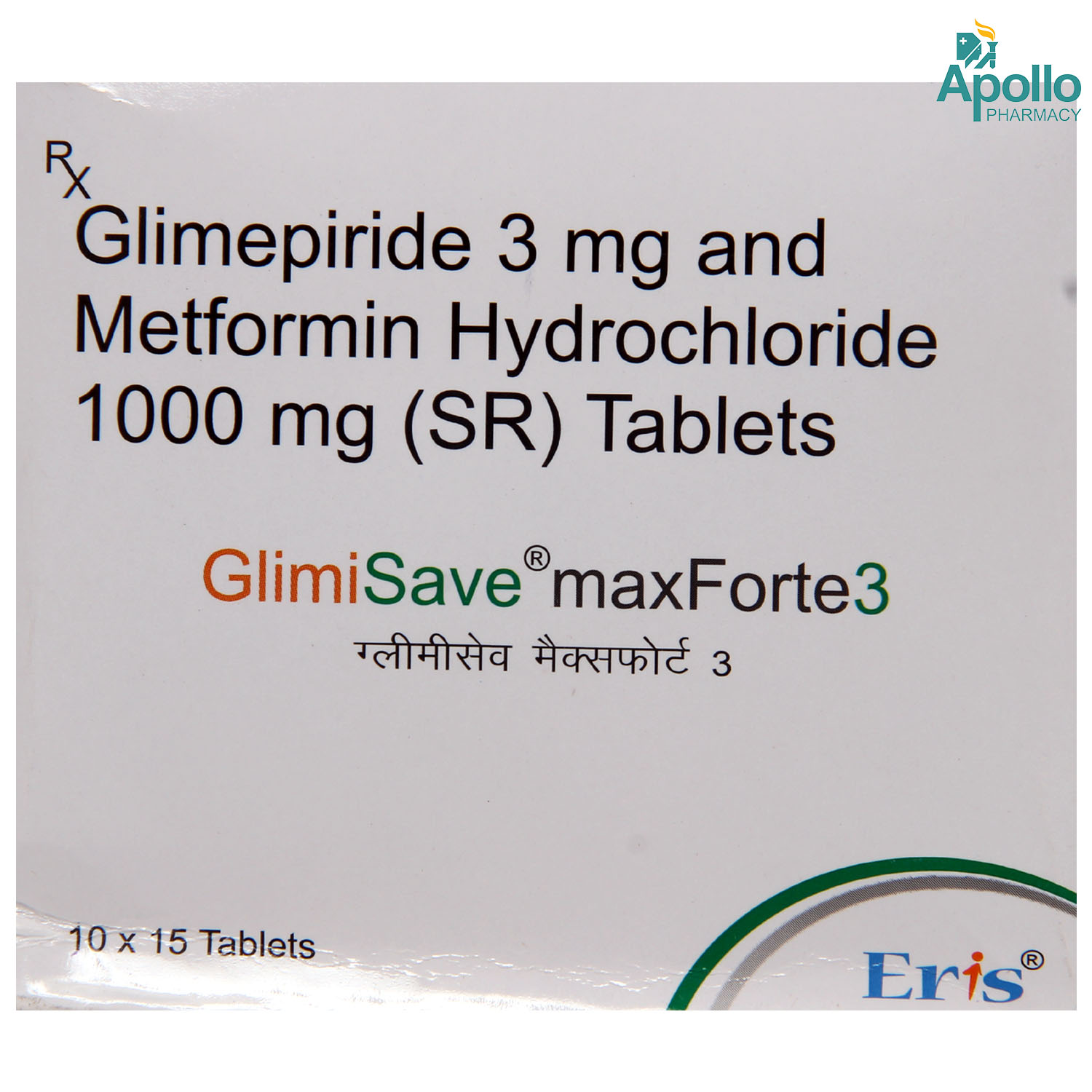 Glimisave Max Forte 3 Tablet 15's, Pack of 15 TabletS Glimisave Max Forte 3 Tablet 15's, Pack of 15 TabletS