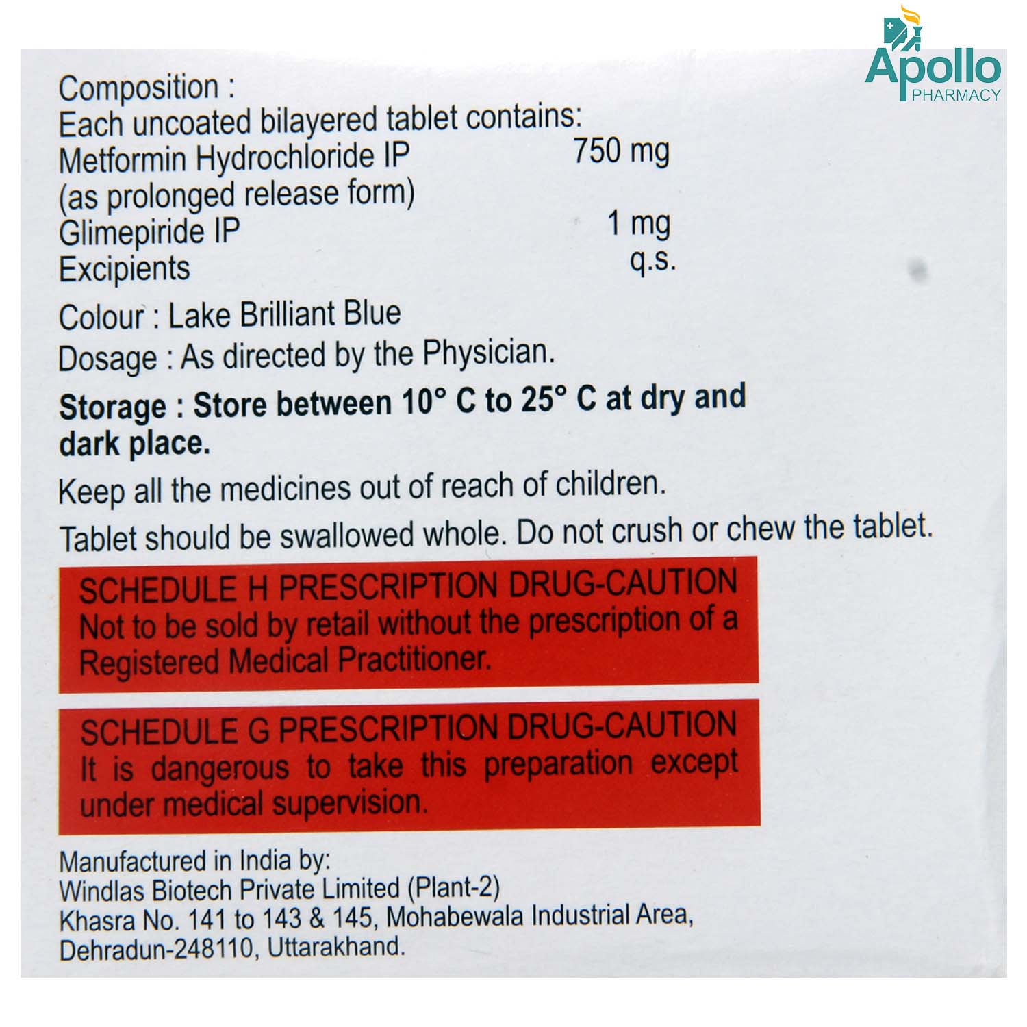 Glimisave Max 1 Tablet 15's, Pack of 15 TabletS Glimisave Max 1 Tablet 15's, Pack of 15 TabletS