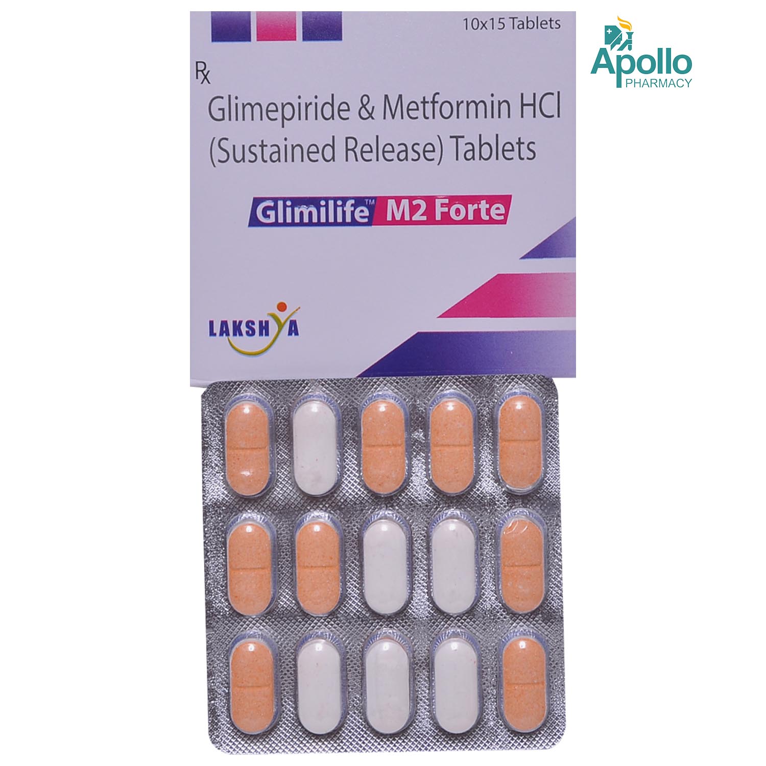 Glimilife M2 Forte Tablet 15's, Pack of 15 TABLETS Glimilife M2 Forte Tablet 15's, Pack of 15 TABLETS