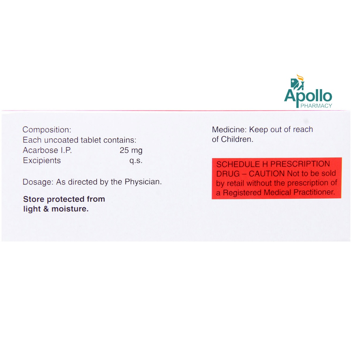 Glucar 25 mg Tablet 10's, Pack of 10 TABLETS Glucar 25 mg Tablet 10's, Pack of 10 TABLETS