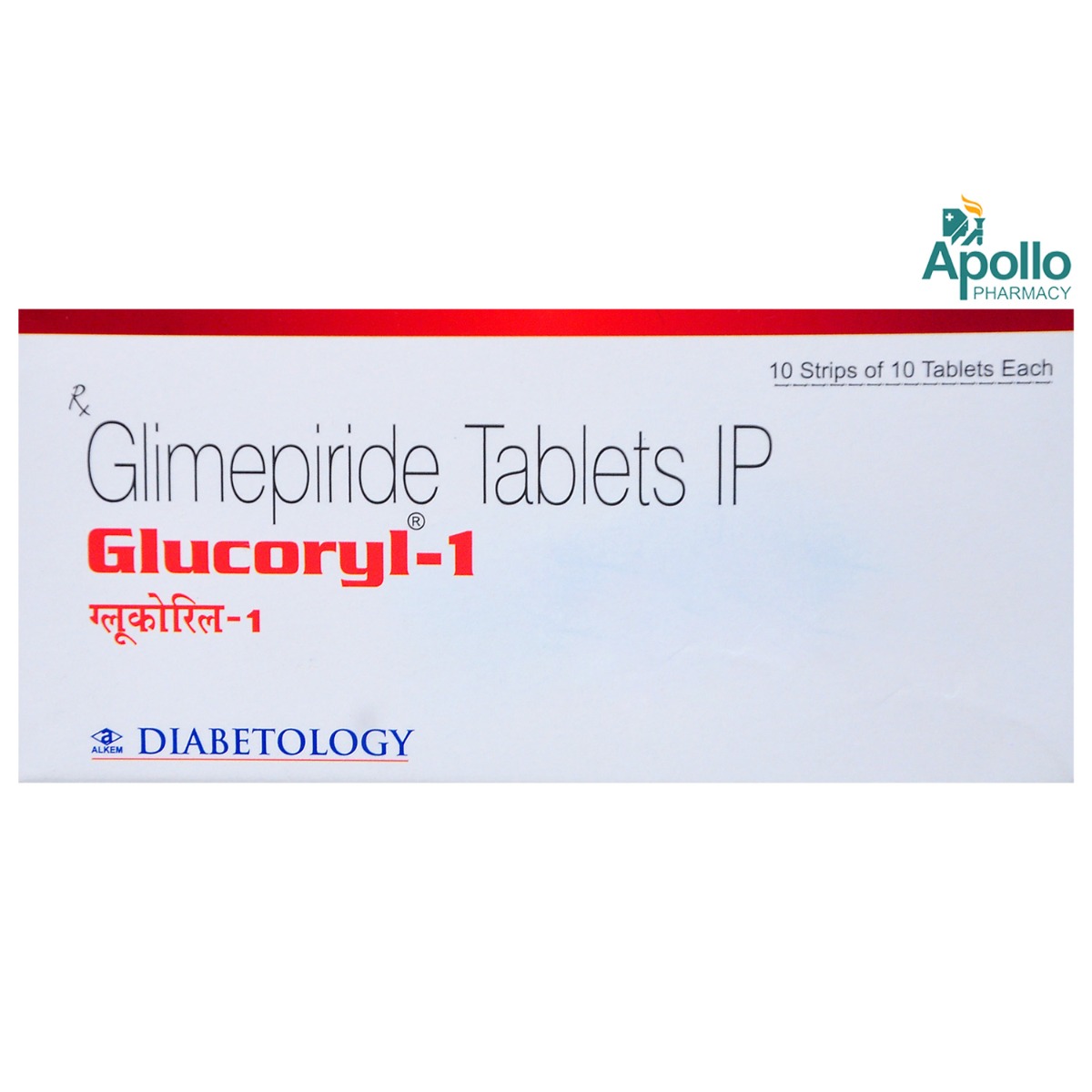 Glucoryl-1 Tablet 10's, Pack of 10 TabletS Glucoryl-1 Tablet 10's, Pack of 10 TabletS