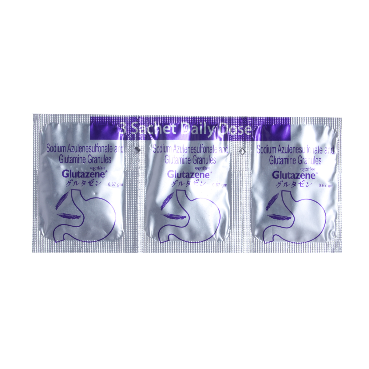 Glutazene Granules 0.67 gm, Pack of 3 GranulesS Glutazene Granules 0.67 gm, Pack of 3 GranulesS