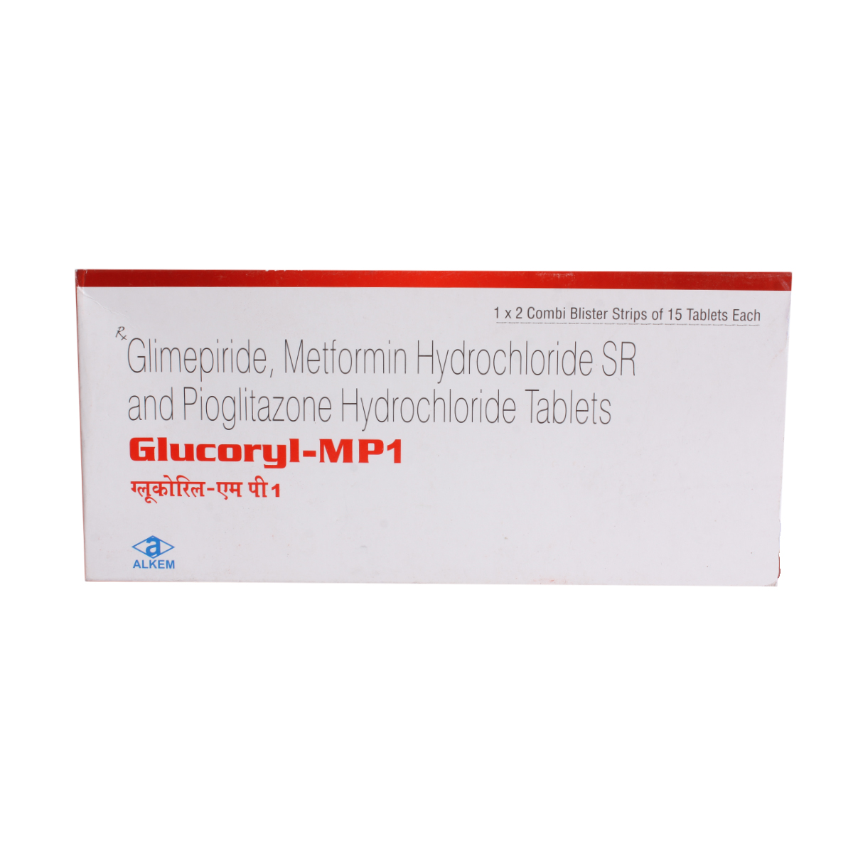 Glucoryl-MP1 Tablet 15's, Pack of 15 TabletS Glucoryl-MP1 Tablet 15's, Pack of 15 TabletS