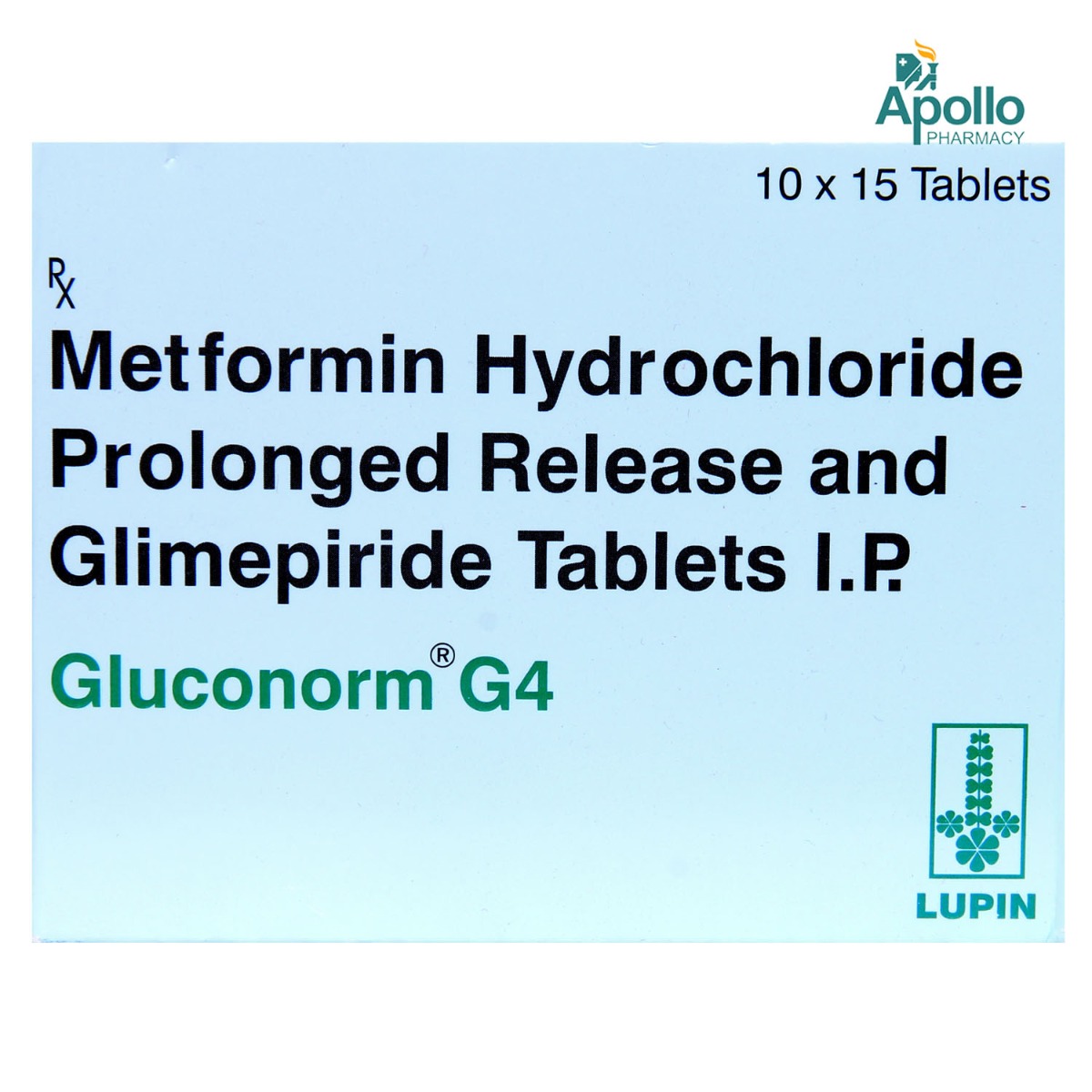Gluconorm G 4 Tablet 15's, Pack of 15 TABLETS Gluconorm G 4 Tablet 15's, Pack of 15 TABLETS