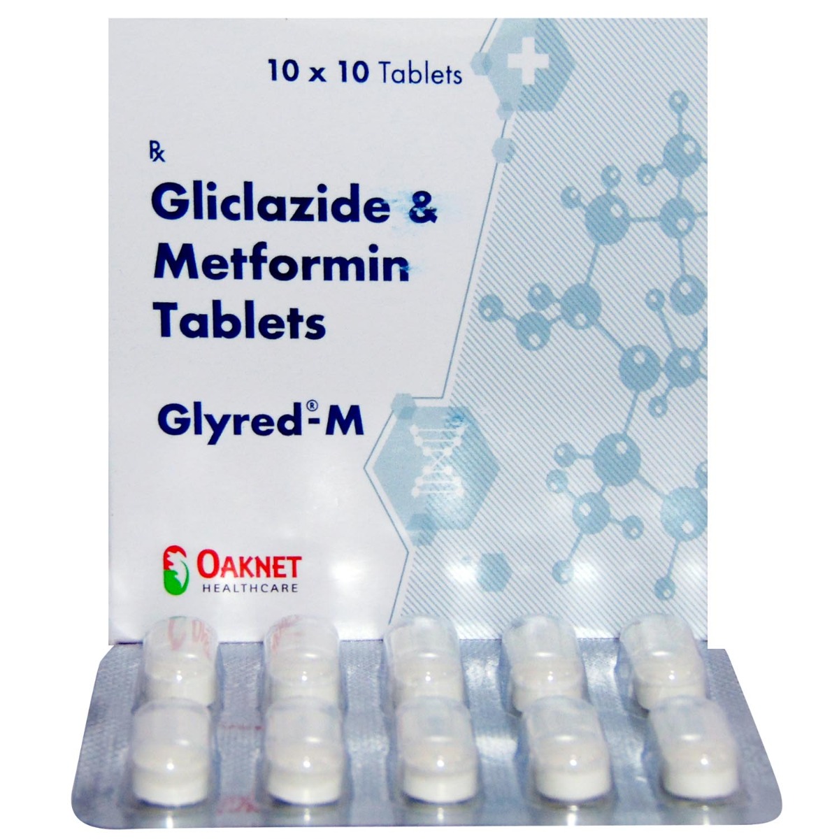 Glyred-M Tablet 10's, Pack of 10 TABLETS Glyred-M Tablet 10's, Pack of 10 TABLETS