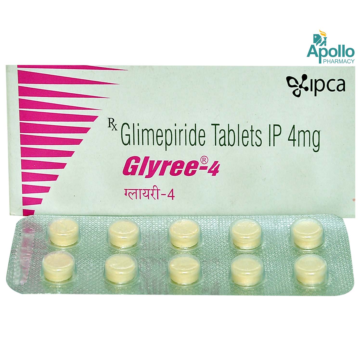 Glyree-4 Tablet 10's, Pack of 10 TABLETS Glyree-4 Tablet 10's, Pack of 10 TABLETS