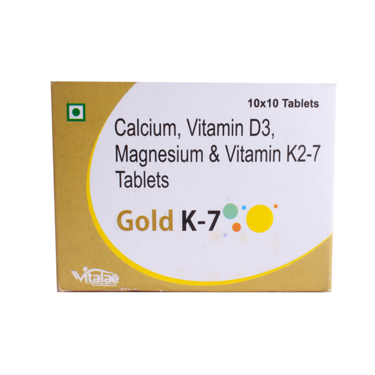 Gold K-7 Tablet 10's Gold K-7 Tablet 10's