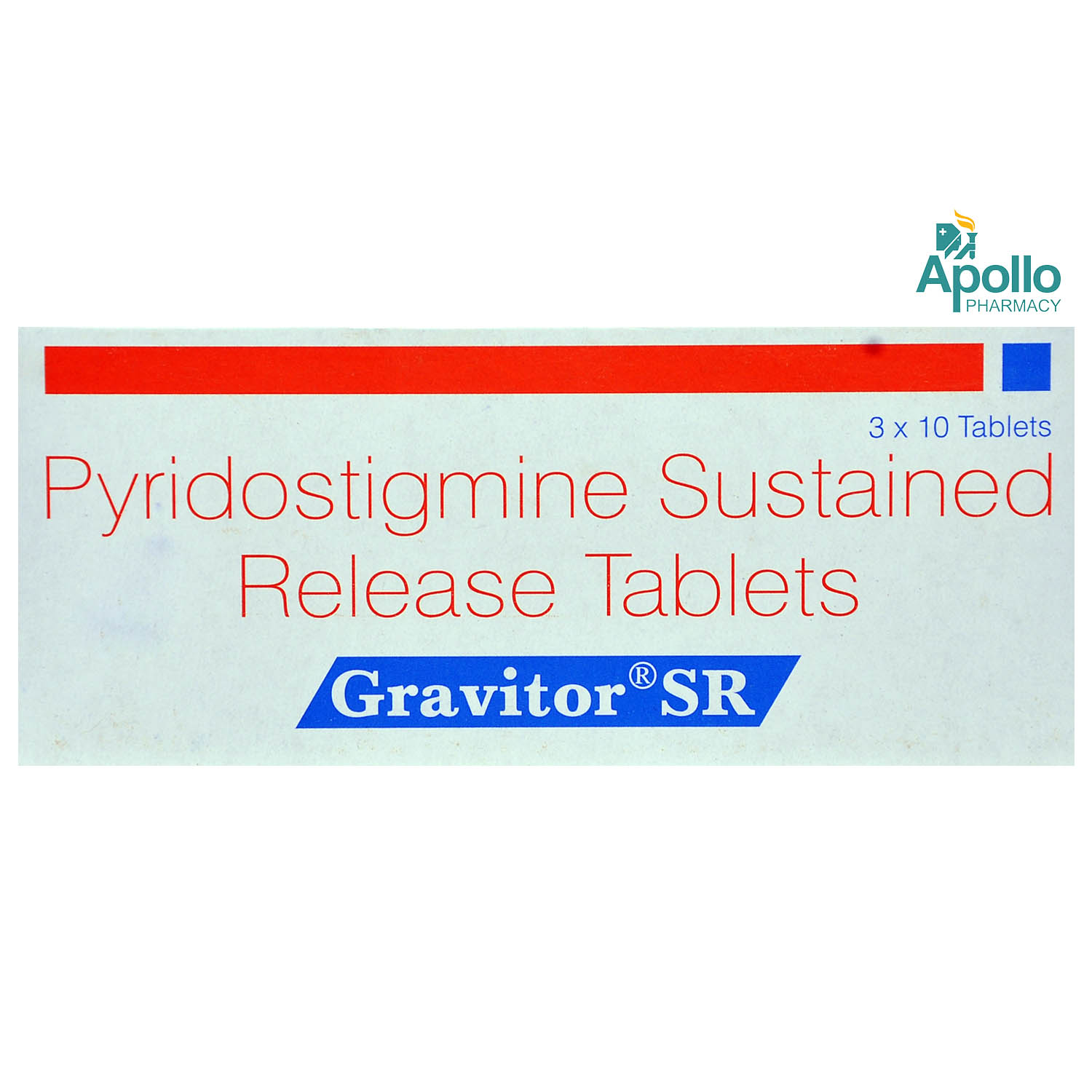 Gravitor SR Tablet 10's, Pack of 10 TABLETS Gravitor SR Tablet 10's, Pack of 10 TABLETS
