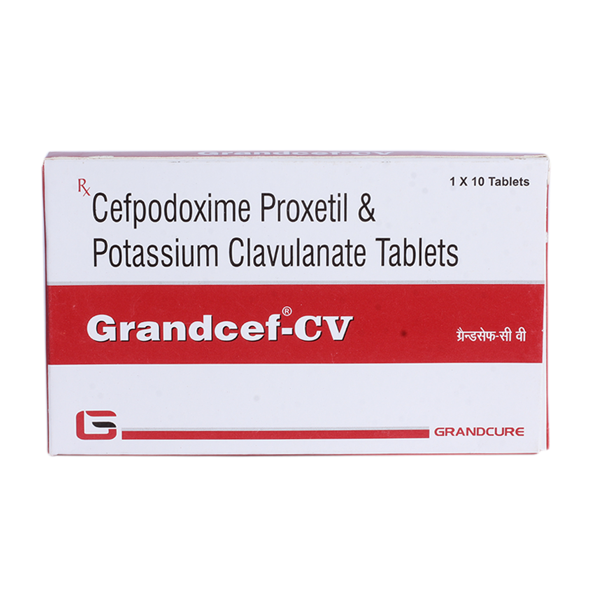 Grandcef CV Tablet 10's, Pack of 10 TabletS Grandcef CV Tablet 10's, Pack of 10 TabletS