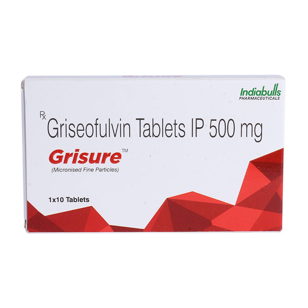 Grisure 500mg Tablet 10's, Pack of 10 TabletS Grisure 500mg Tablet 10's, Pack of 10 TabletS