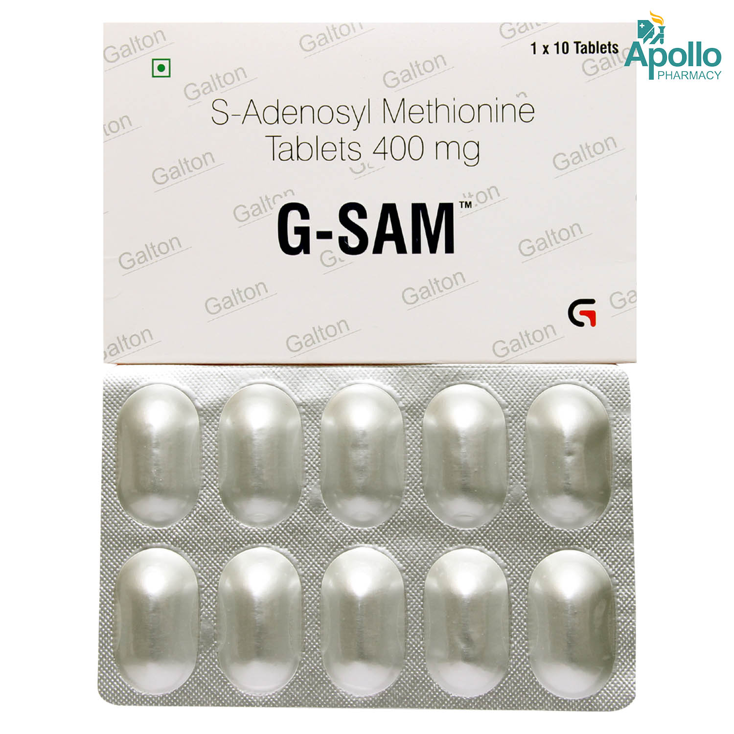Buy G Sam 400mg Tablet 10's Online