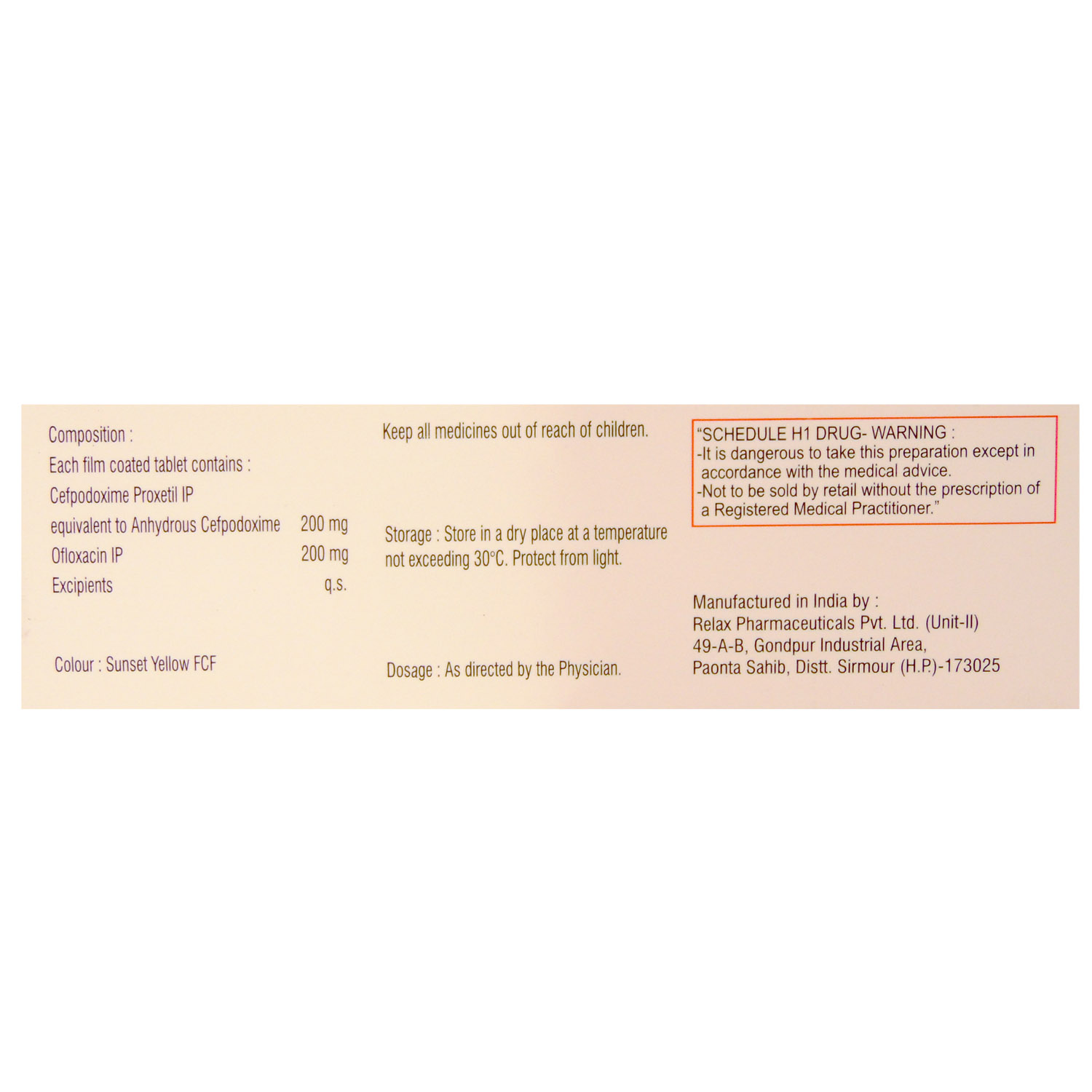 Gudcef Plus Tablet 10's, Pack of 10 TABLETS Gudcef Plus Tablet 10's, Pack of 10 TABLETS