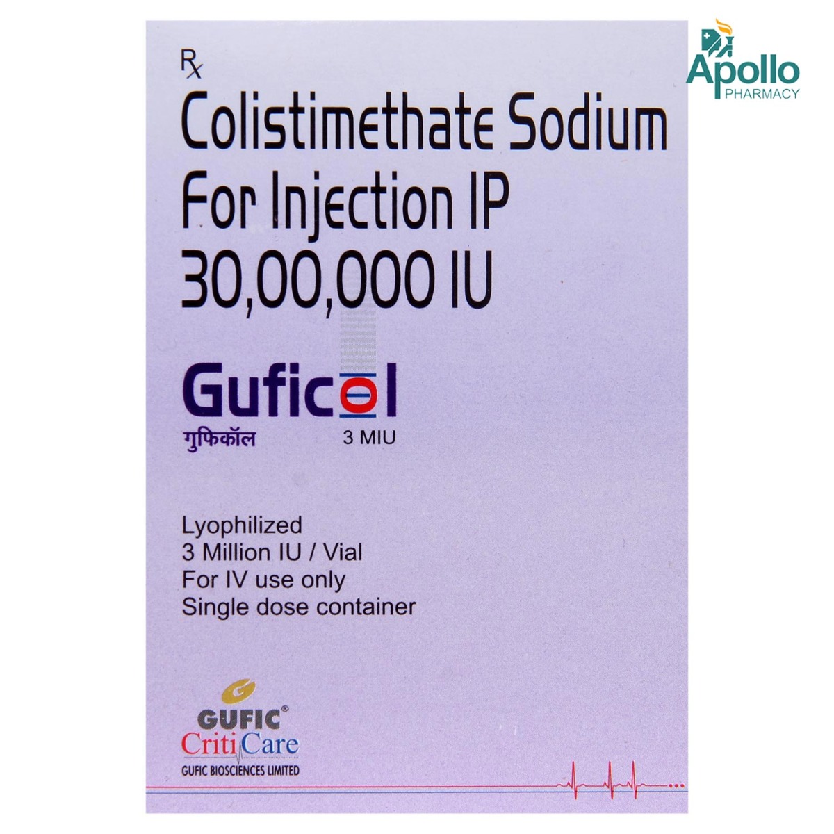Guficol 3miu Injection, Pack of 1 Injection Guficol 3miu Injection, Pack of 1 Injection