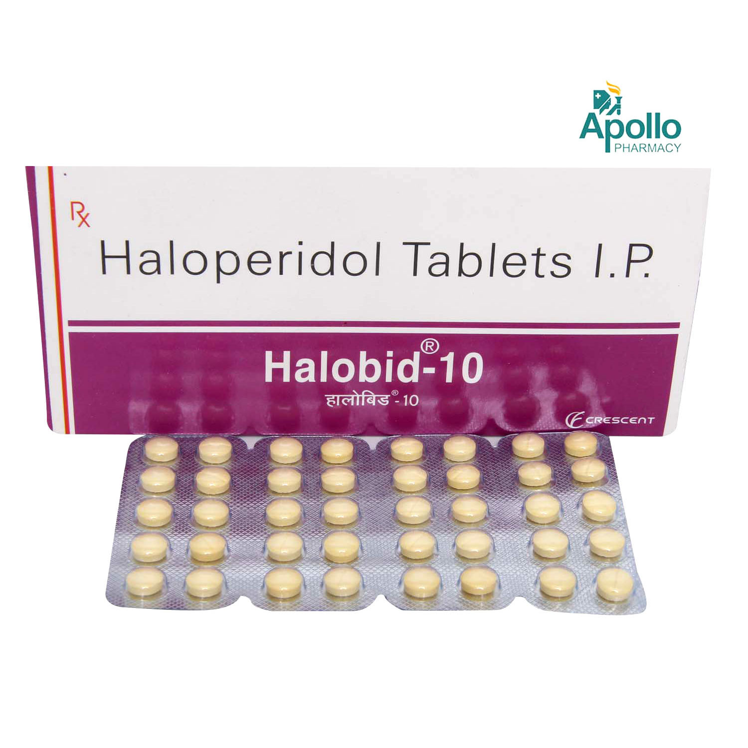 Halobid 10 mg Tablet 10's, Pack of 10 TABLETS Halobid 10 mg Tablet 10's, Pack of 10 TABLETS