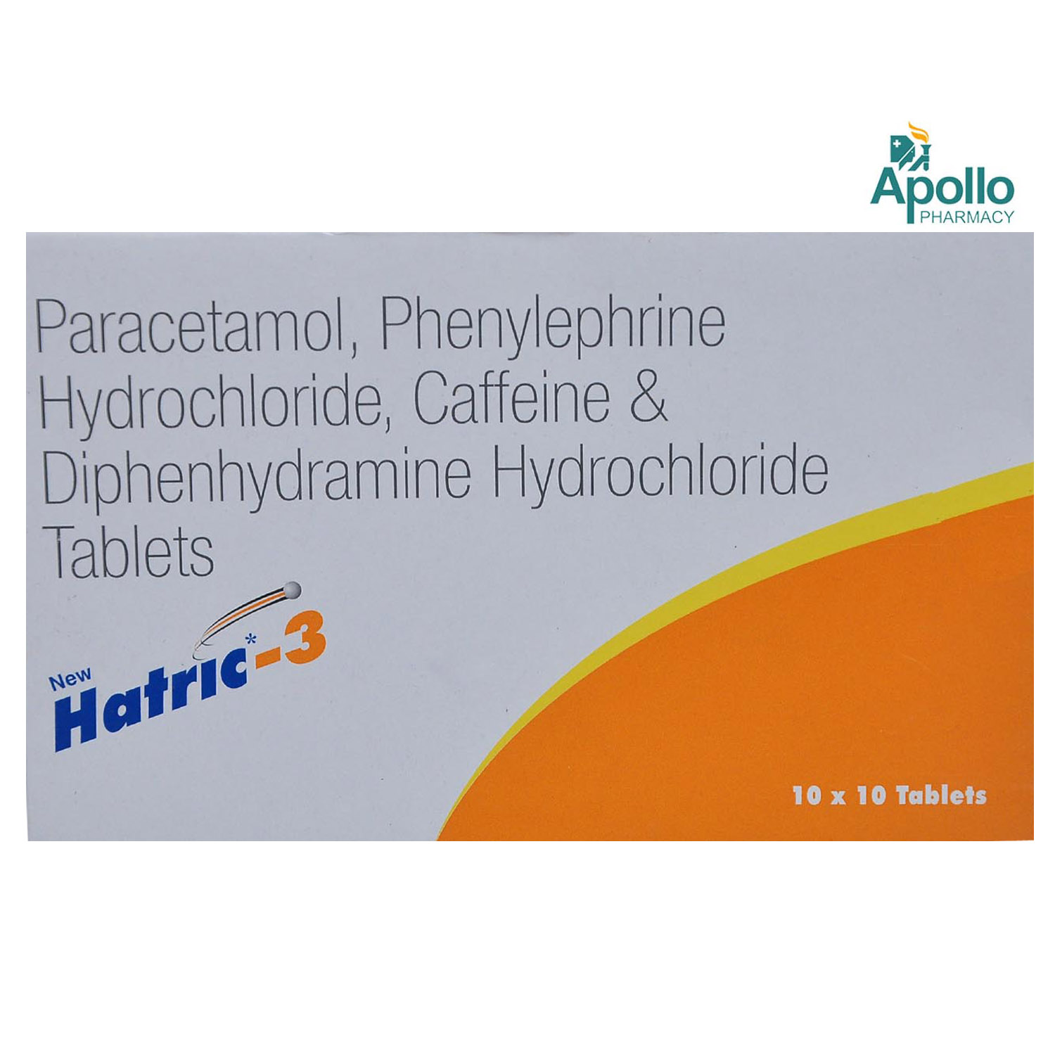 Buy New Hatric 3 Tablet 10's Online