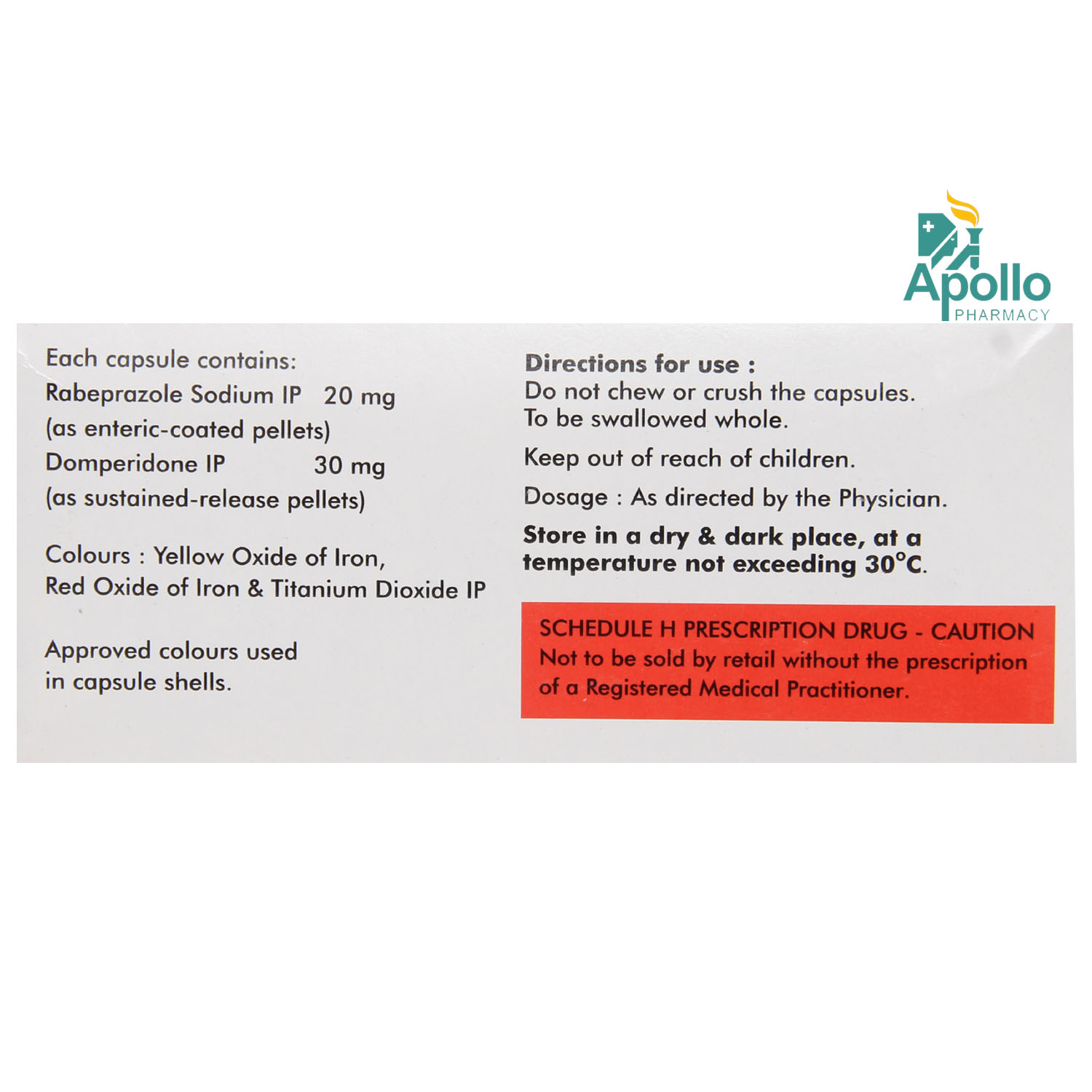 Helirab D Capsule 10's, Pack of 10 Helirab D Capsule 10's, Pack of 10