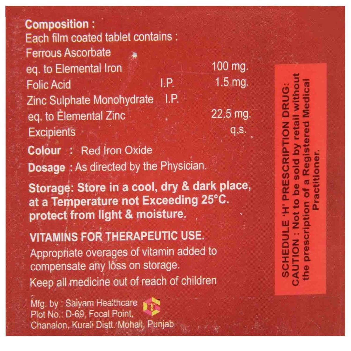 Hemonia XT Tablet 10's, Pack of 10 TABLETS Hemonia XT Tablet 10's, Pack of 10 TABLETS