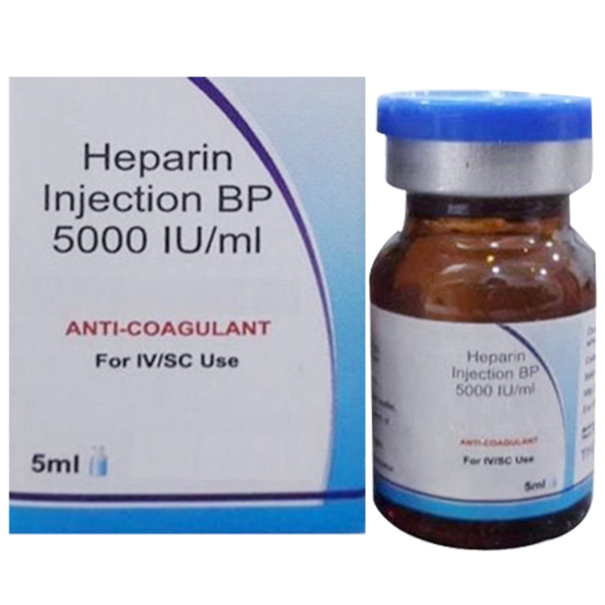 Buy Heparin 5000IU Injection 5 ml Online