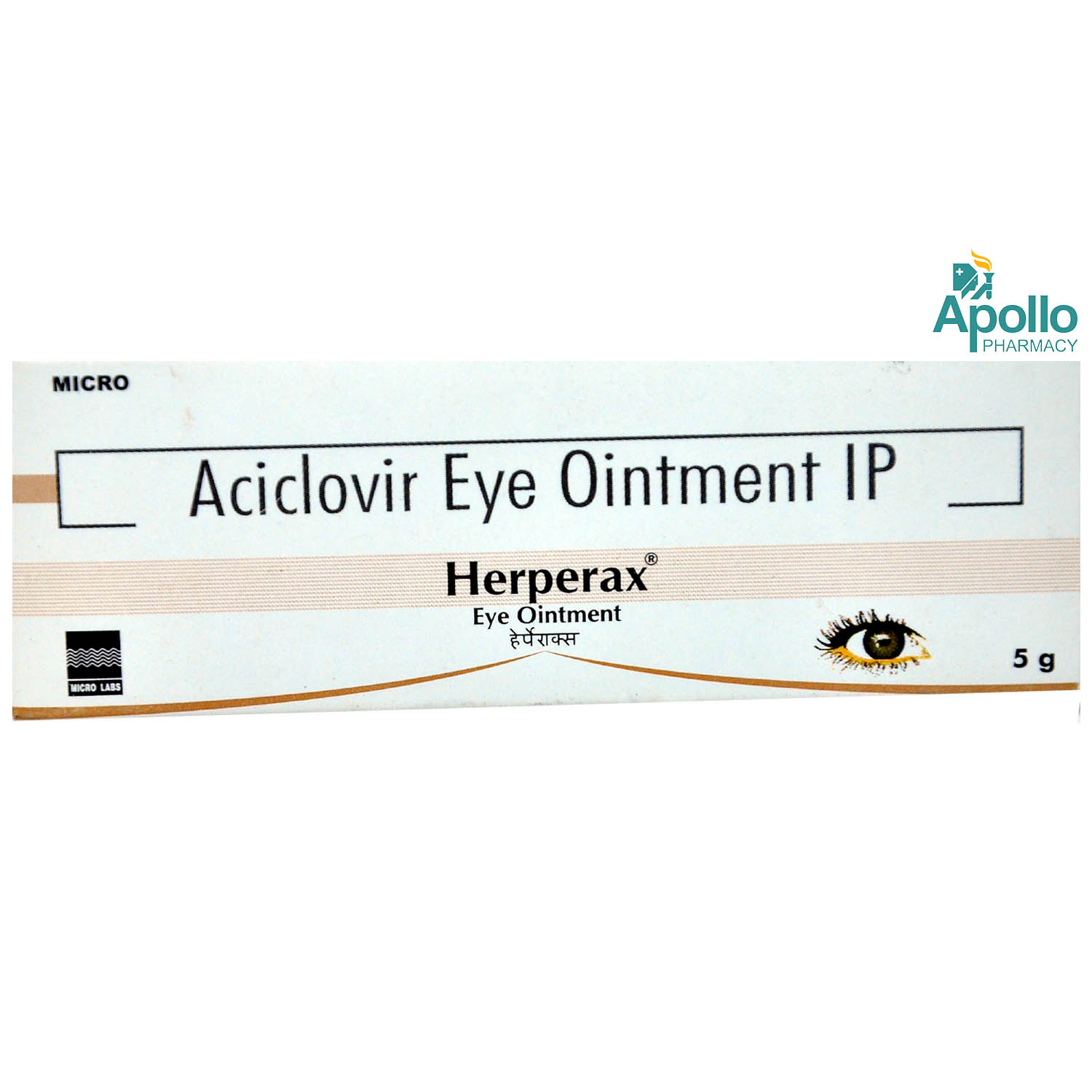 Herperax 3% Eye Ointment 5 gm, Pack of 1 Eye Ointment Herperax 3% Eye Ointment 5 gm, Pack of 1 Eye Ointment
