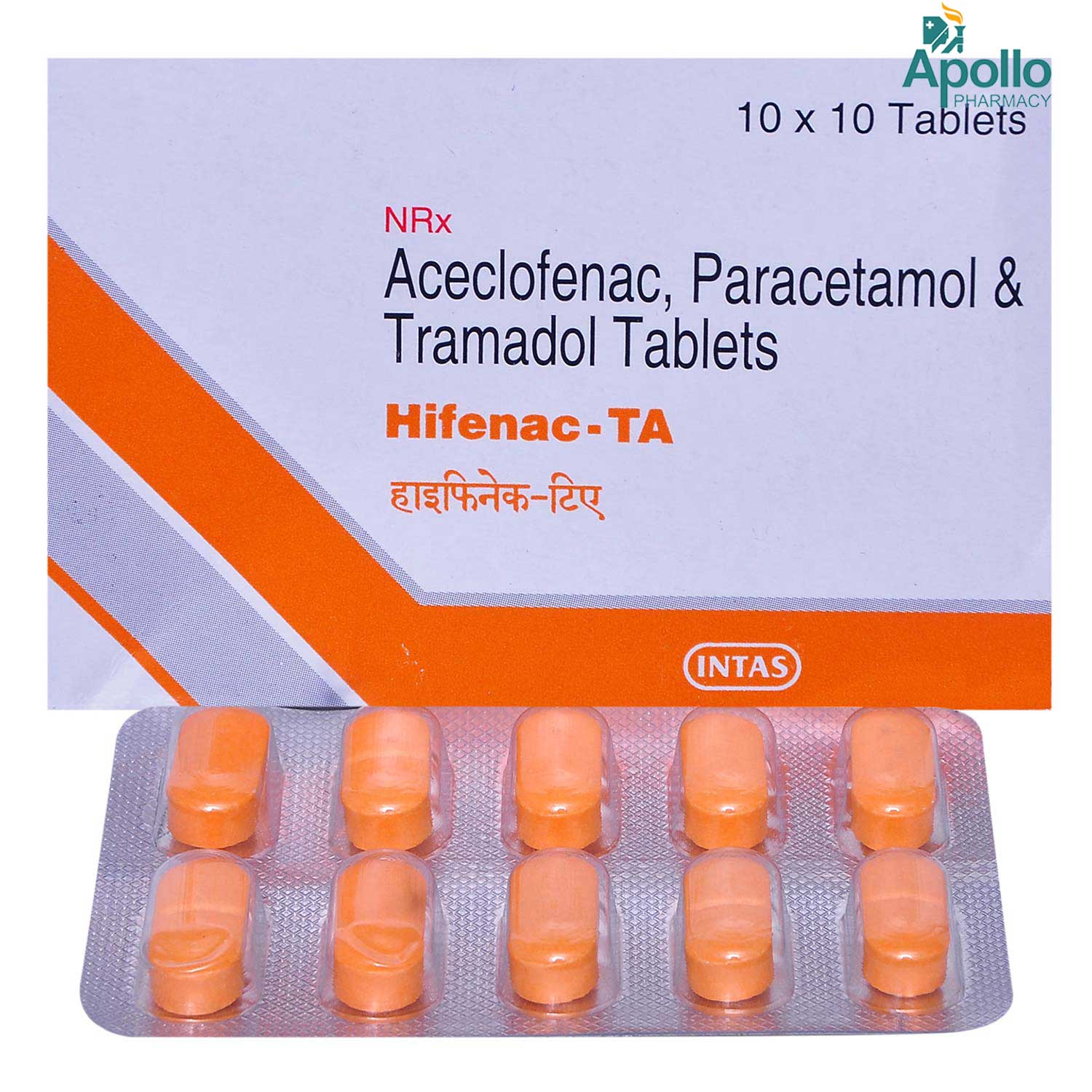 Hifenac-TA Tablet 10's, Pack of 10 TABLETS Hifenac-TA Tablet 10's, Pack of 10 TABLETS