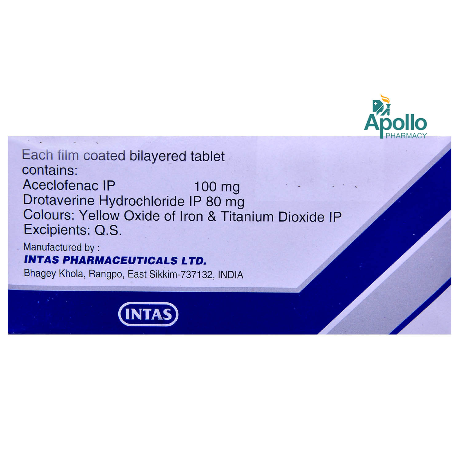 Hifenac Spas Tablet 10's, Pack of 10 TABLETS Hifenac Spas Tablet 10's, Pack of 10 TABLETS