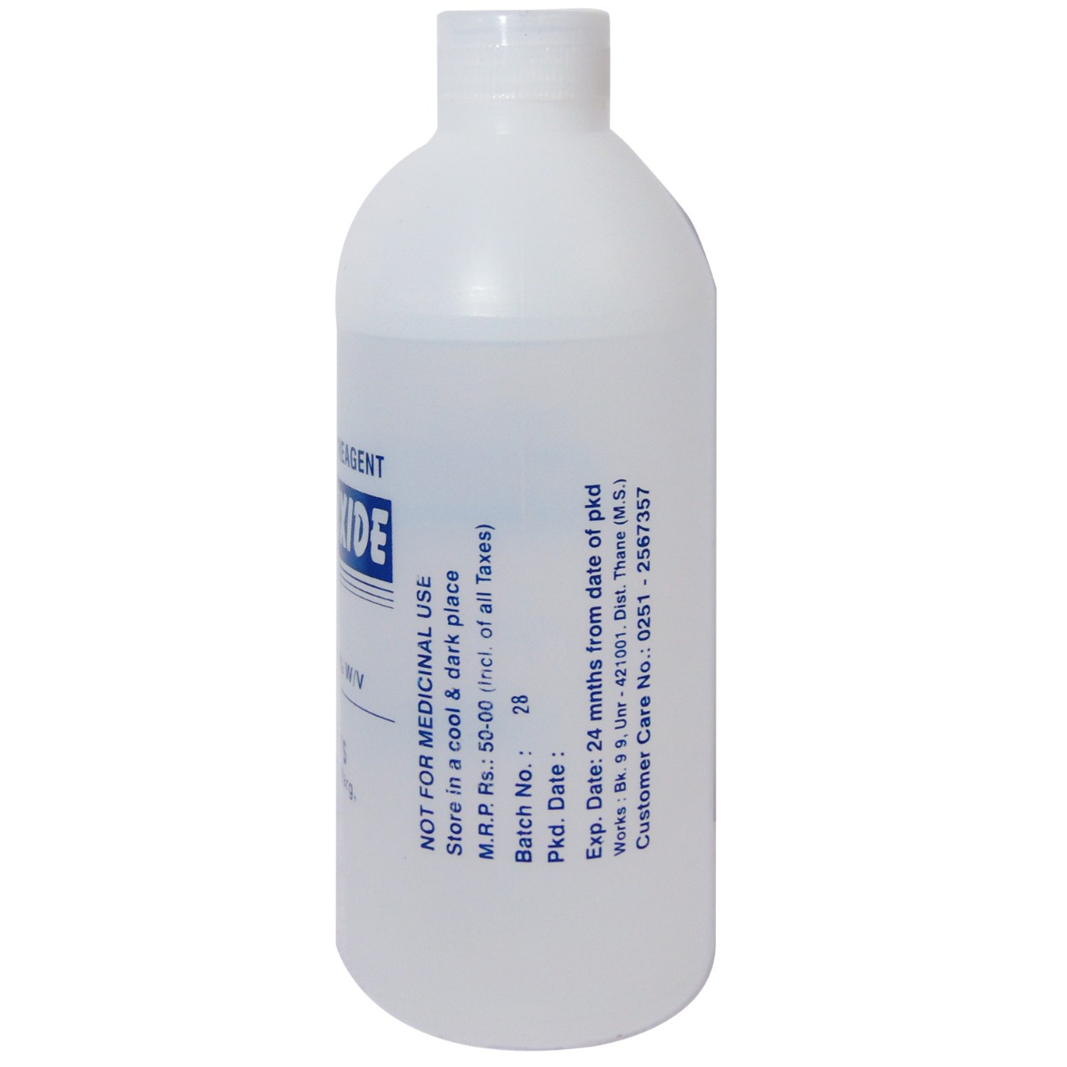 Hydrogen Paroxide Solution, 450 ml, Pack of 1 SOLUTION Hydrogen Paroxide Solution, 450 ml, Pack of 1 SOLUTION