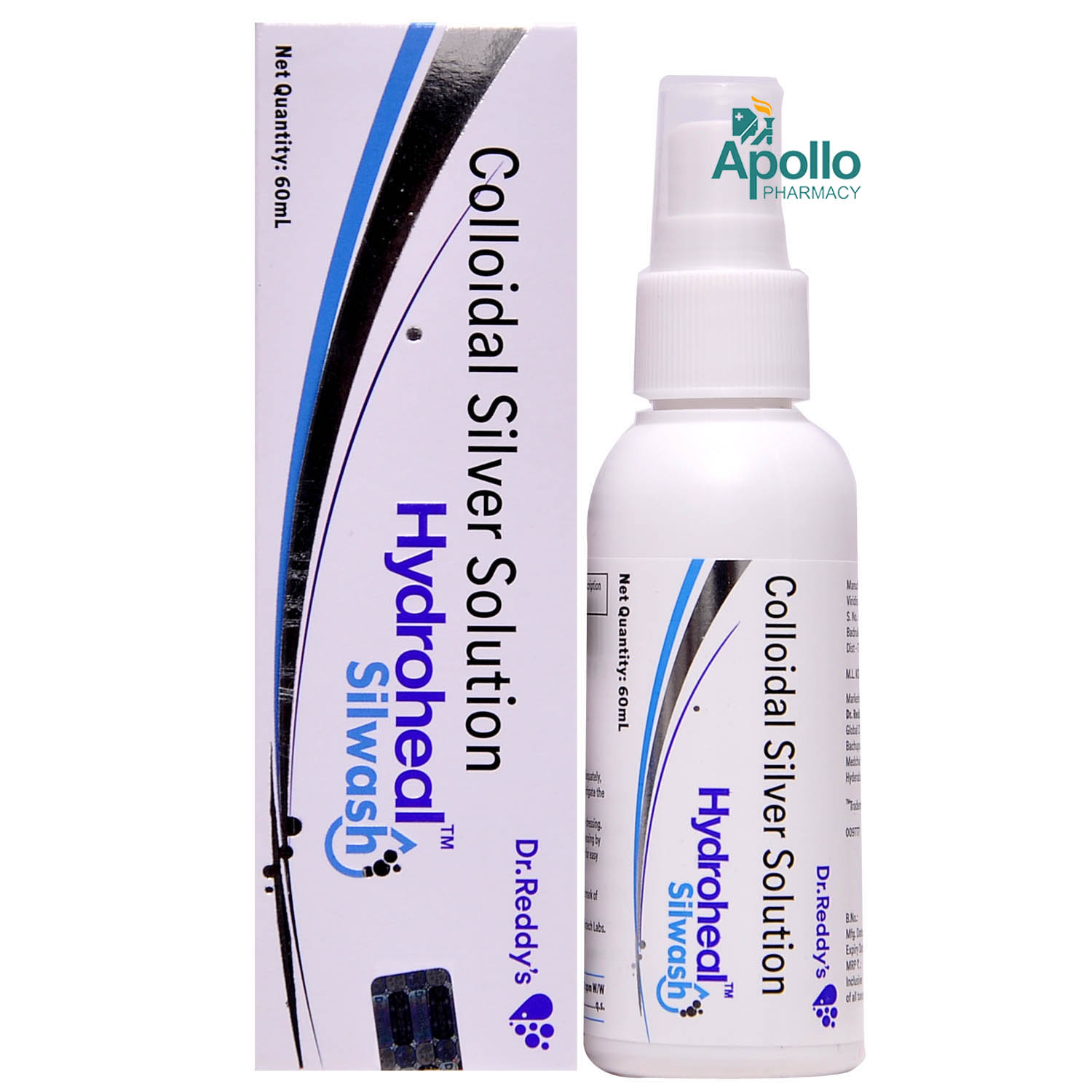 Hydroheal Silwash Solution 60 ml, Pack of 1 Solution Hydroheal Silwash Solution 60 ml, Pack of 1 Solution