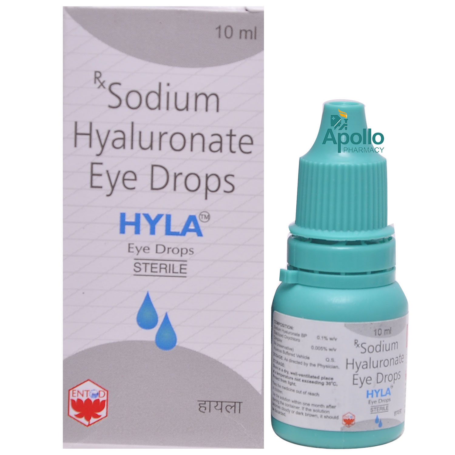 Hyla Eye Drops 10 ml, Pack of 1 EYE DROPS Hyla Eye Drops 10 ml, Pack of 1 EYE DROPS