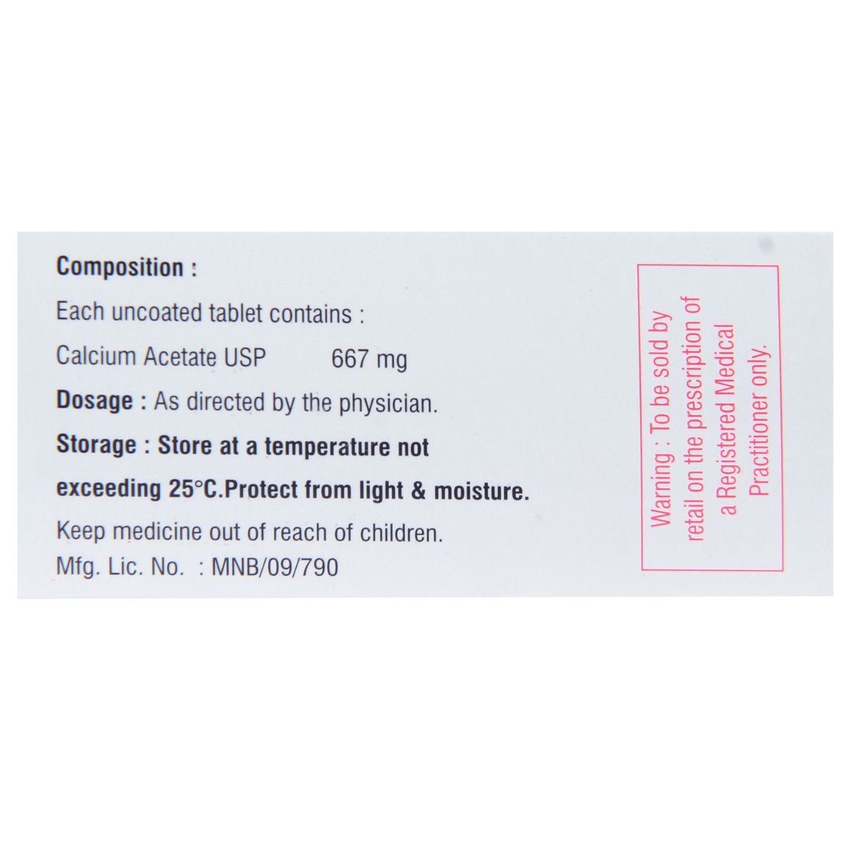 Hypophos 677 mg Tablet 10's, Pack of 10 TABLETS Hypophos 677 mg Tablet 10's, Pack of 10 TABLETS