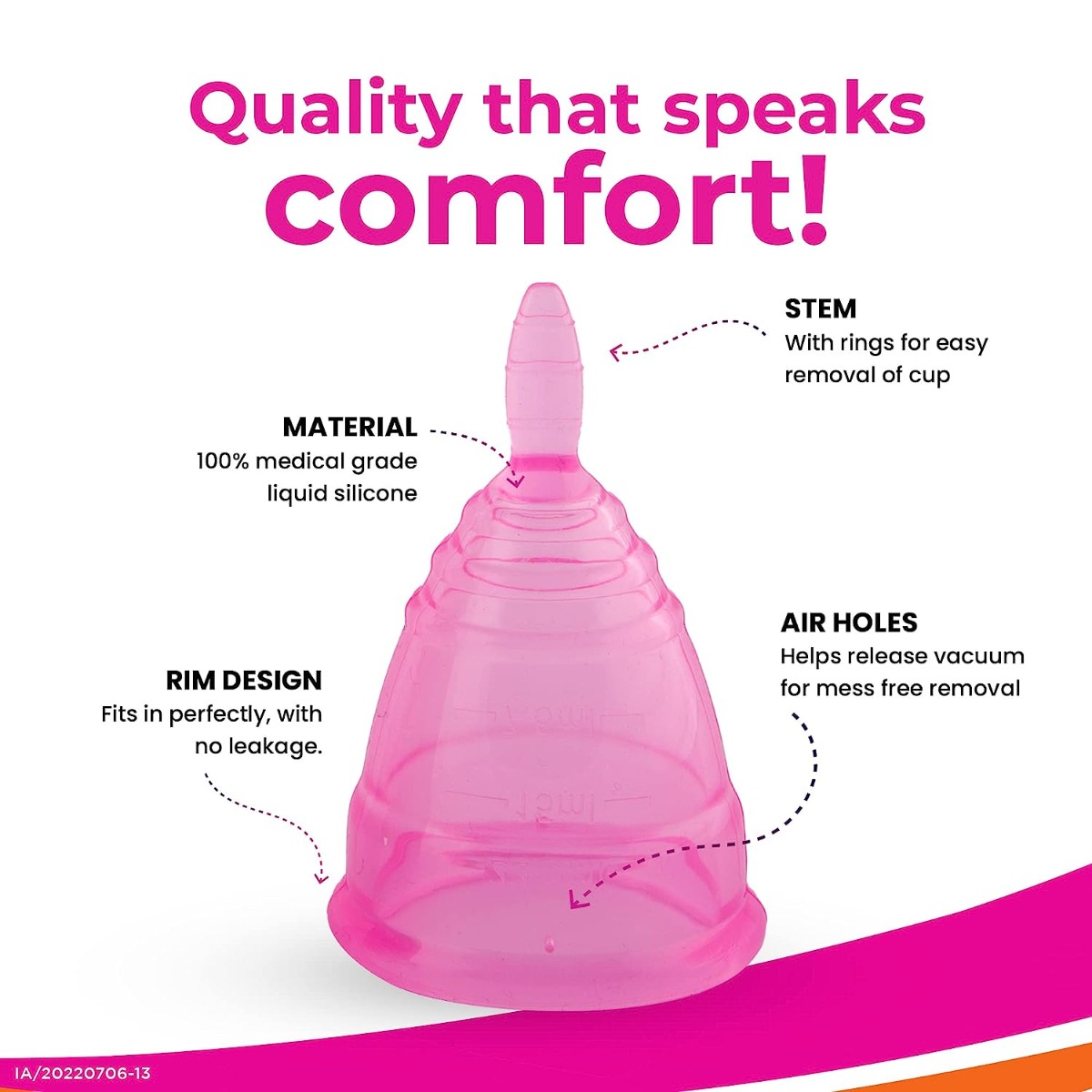 i-activ Menstrual Cup Small, 1 Count, Pack of 1 i-activ Menstrual Cup Small, 1 Count, Pack of 1