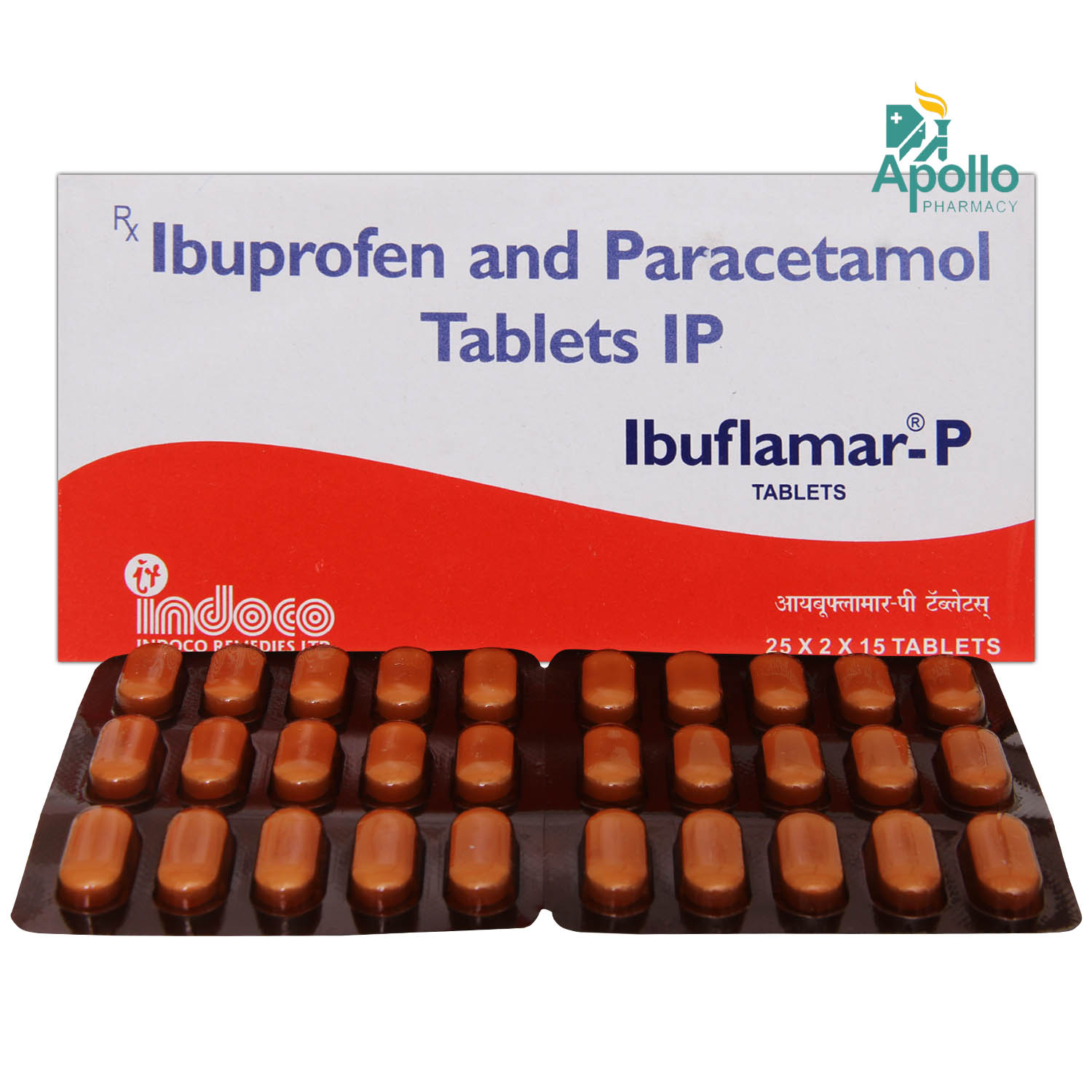 Ibuflamar P Tablet 15's, Pack of 15 TABLETS Ibuflamar P Tablet 15's, Pack of 15 TABLETS