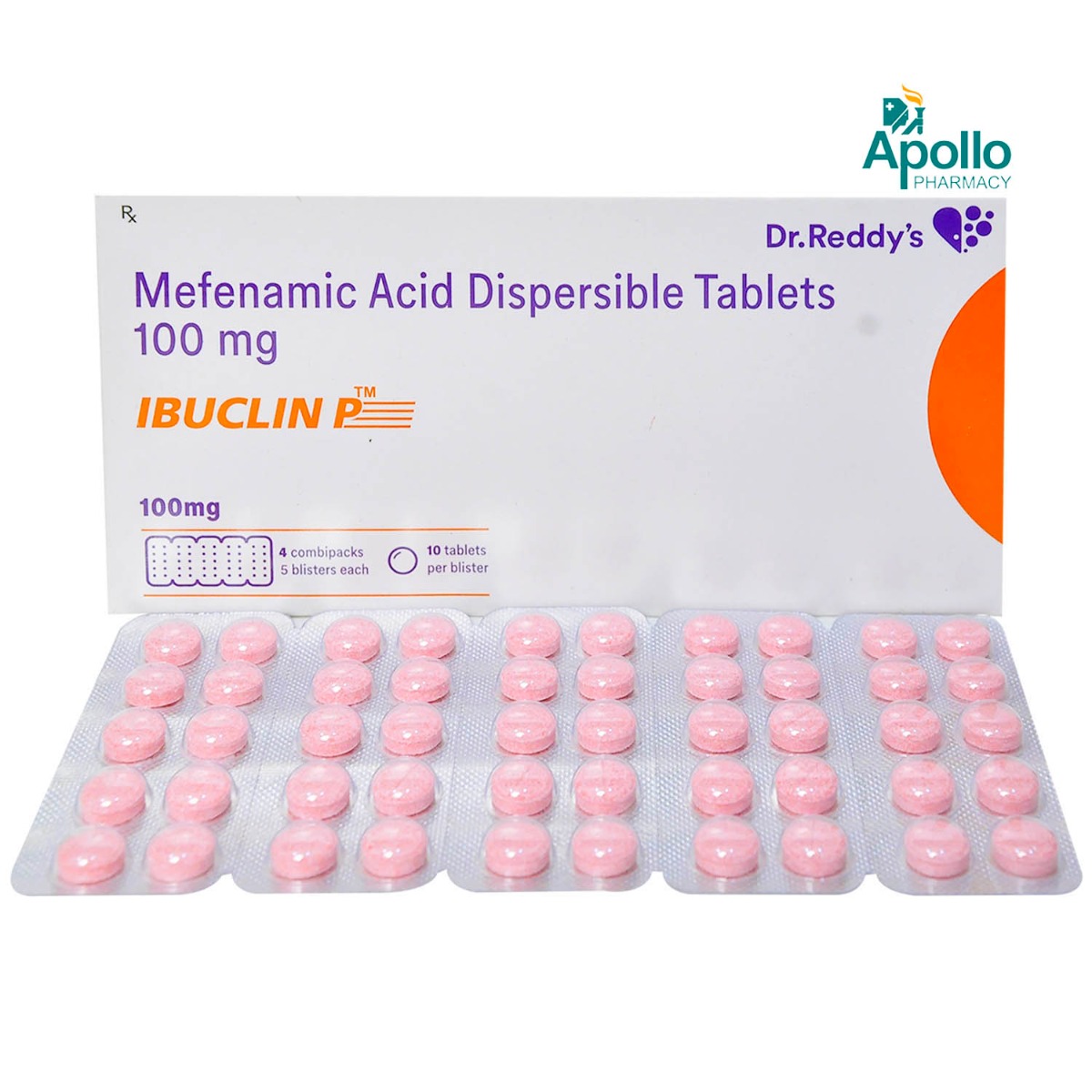 Ibuclin P Tablet 10's, Pack of 10 TabletS Ibuclin P Tablet 10's, Pack of 10 TabletS