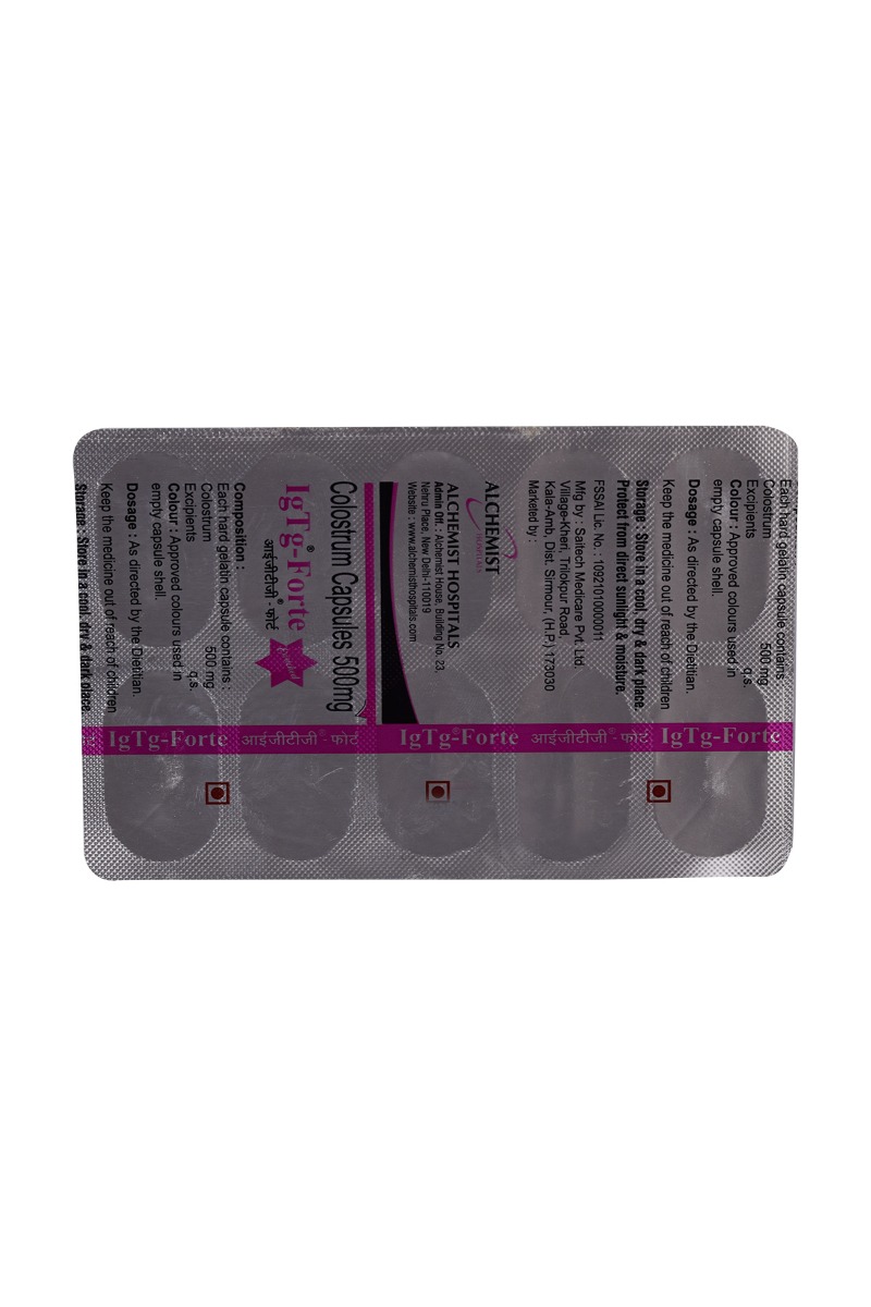Igtg Forte Capsule 10's, Pack of 10 TABLETS Igtg Forte Capsule 10's, Pack of 10 TABLETS