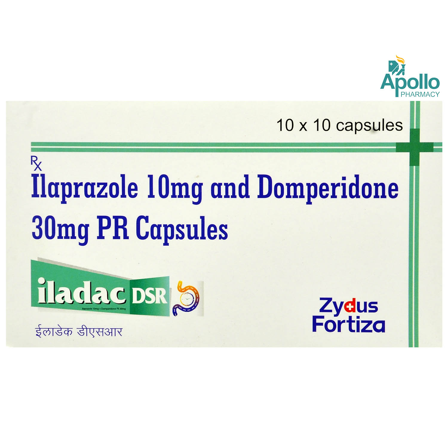 Iladac DSR Capsule 10's, Pack of 10 CAPSULES Iladac DSR Capsule 10's, Pack of 10 CAPSULES