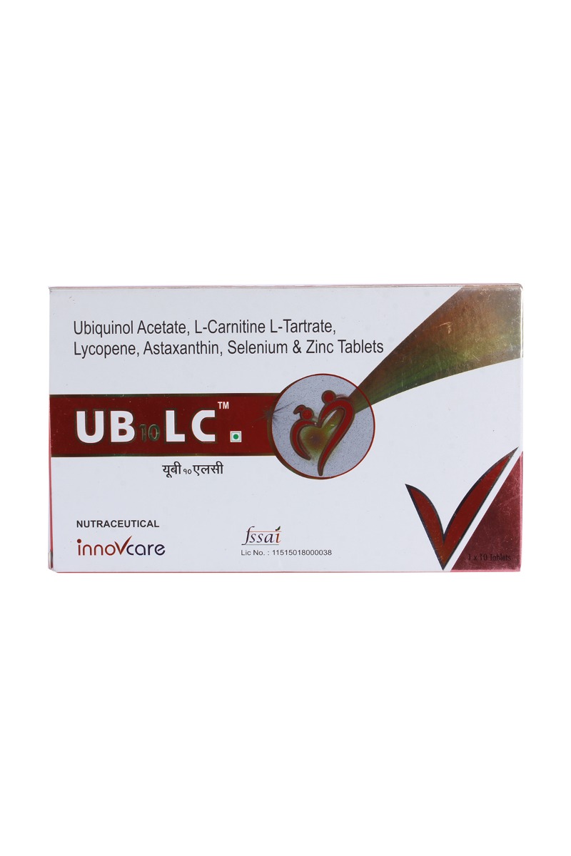 UB 10 LC Softgel Capsule 10's, Pack of 10 UB 10 LC Softgel Capsule 10's, Pack of 10