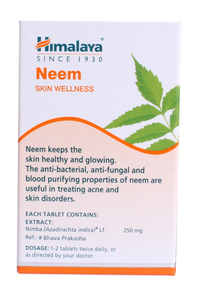 Himalaya Neem Skin Wellness, 60 Capsules Price, Uses, Side Effects