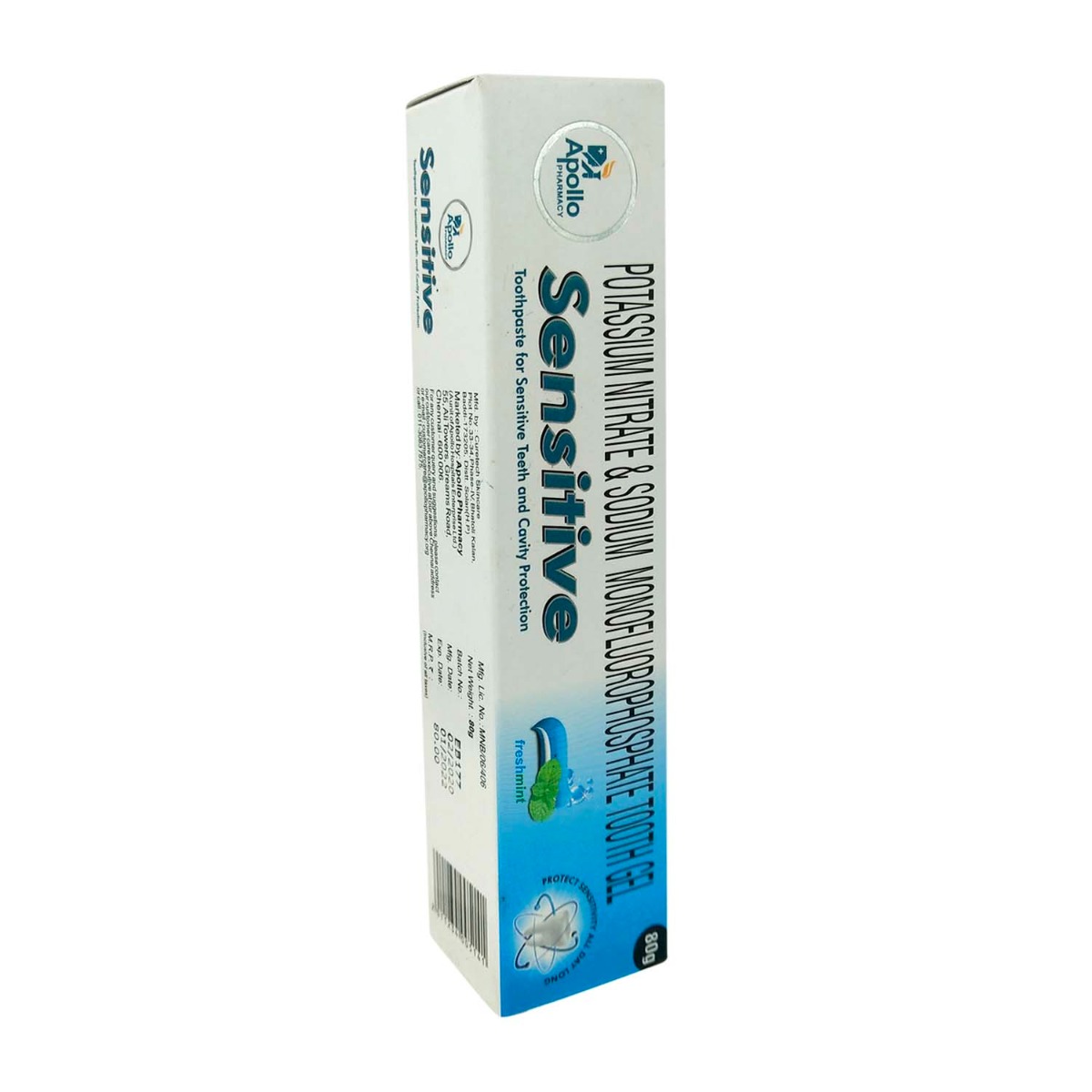 Apollo Sensitive Toothpaste Rda Apollo Pharmacy Sensitive Toothpaste 80 gm with one Free Sensitive ...
