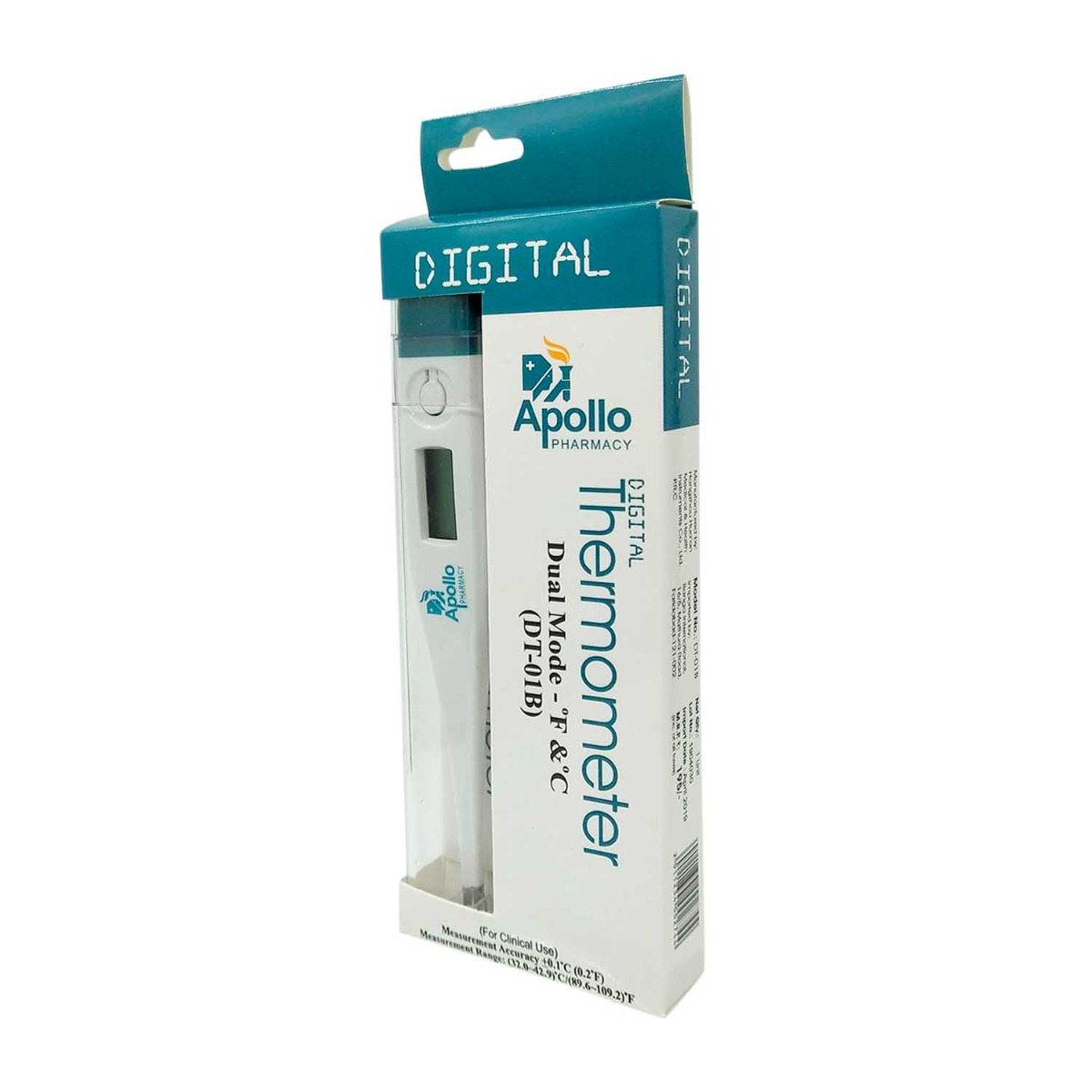 Apollo Pharmacy Digital Thermometer, 1 Count Price, Uses, Side Effects