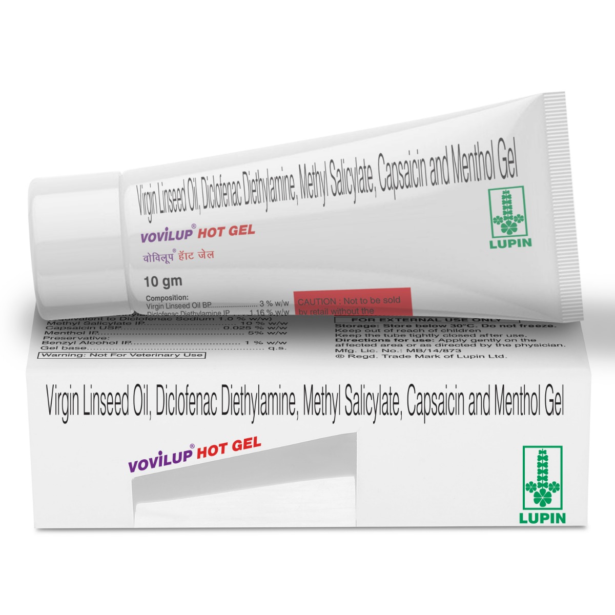 Buy Vovilup Hot Gel 10 gm Online