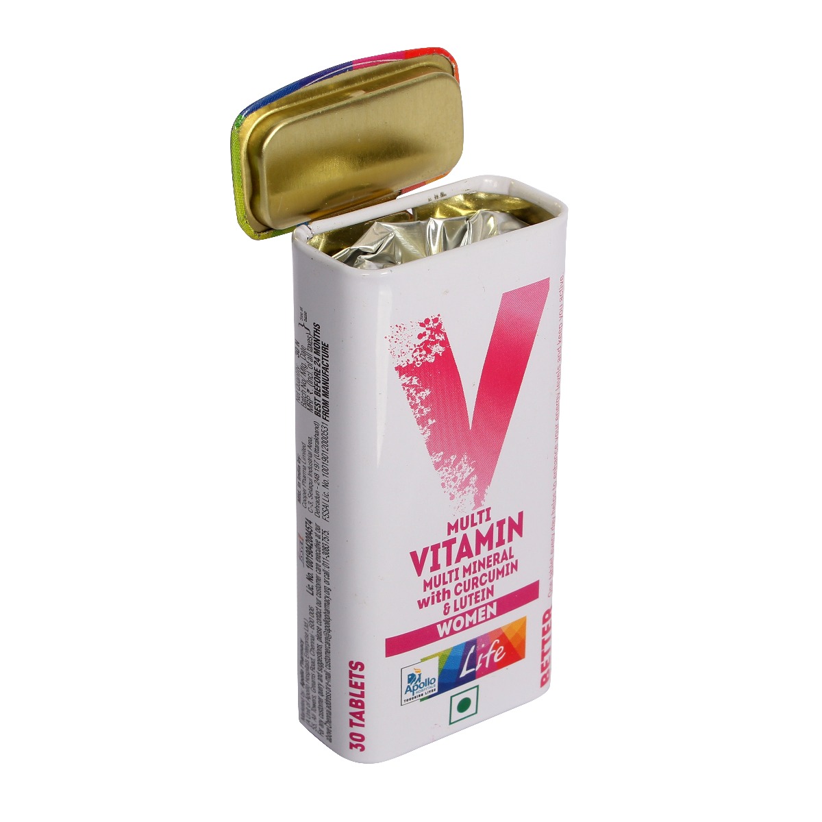 Apollo Life Multi Vitamin for Women, 30 Tablets Price, Uses, Side