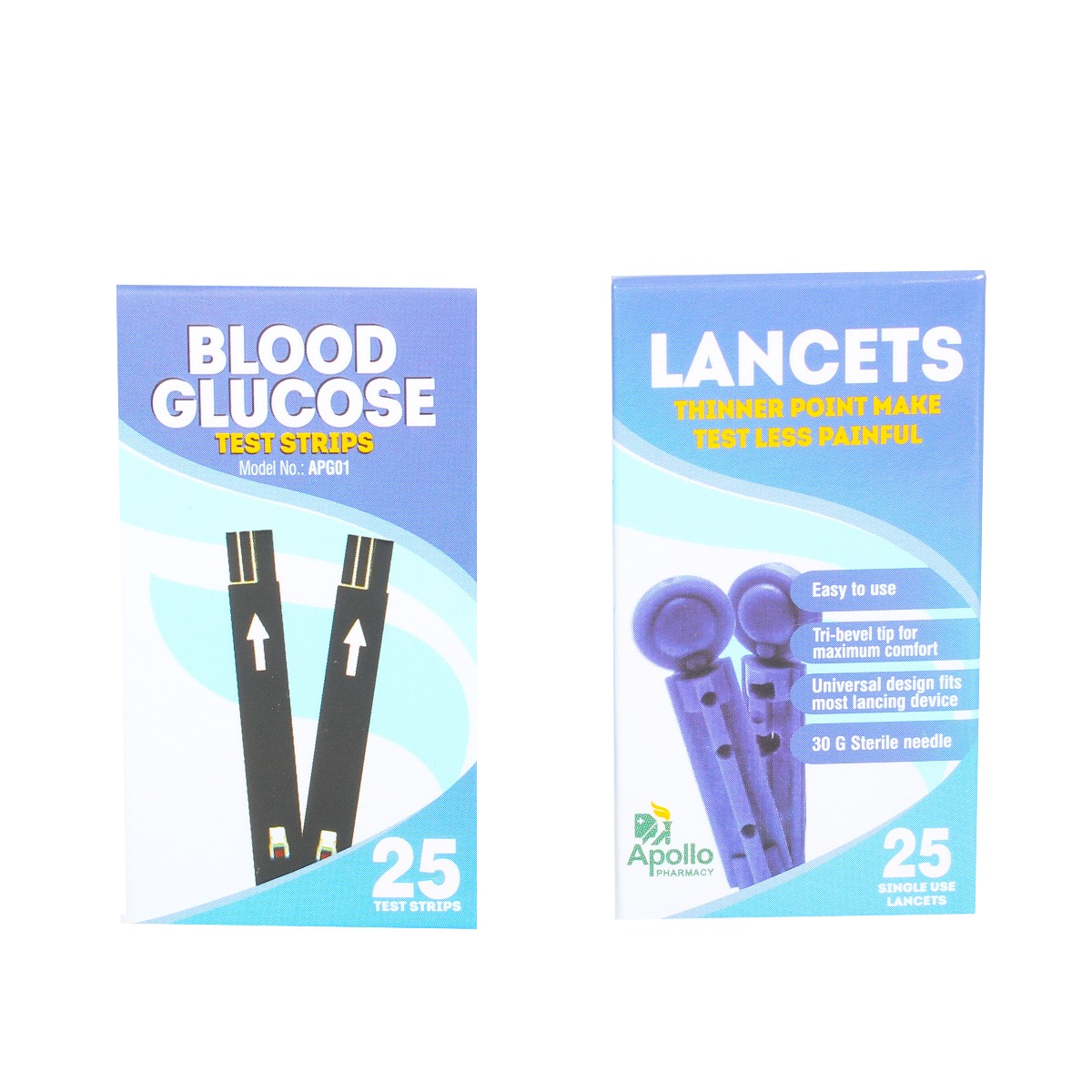 universal blood glucose test strips