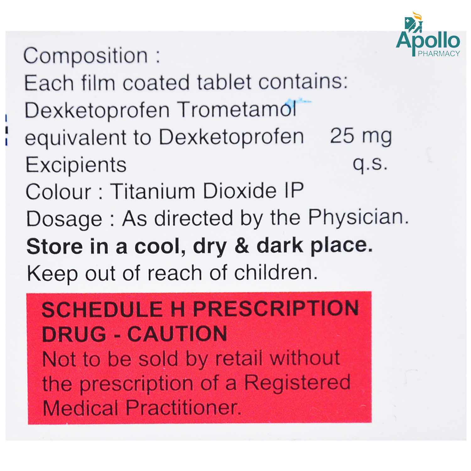 Infen-25 Tablet 10's, Pack of 10 TABLETS Infen-25 Tablet 10's, Pack of 10 TABLETS