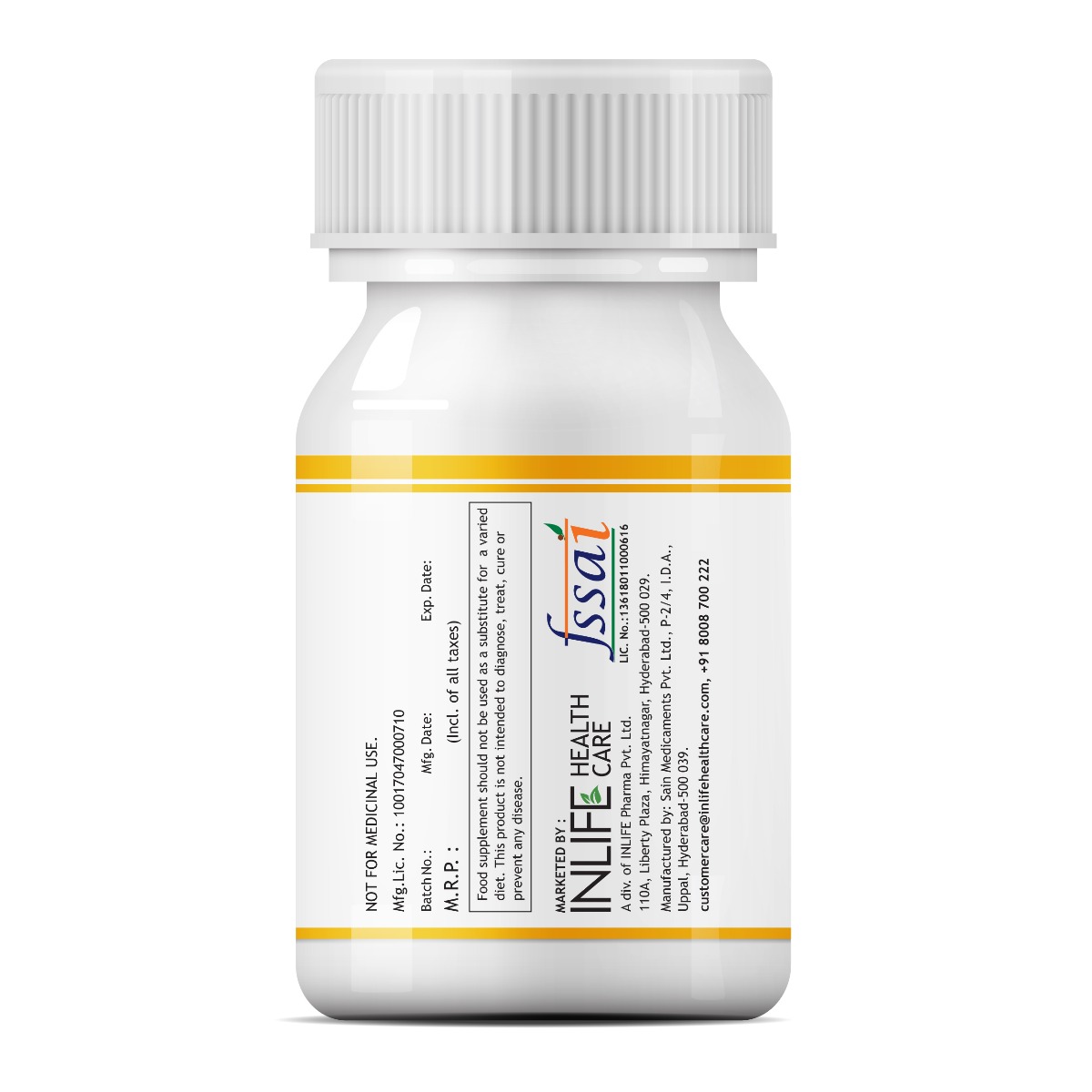 Inlife Glucosamine MSM Calcium Vitamin D3, 60 Tablets Price, Uses, Side