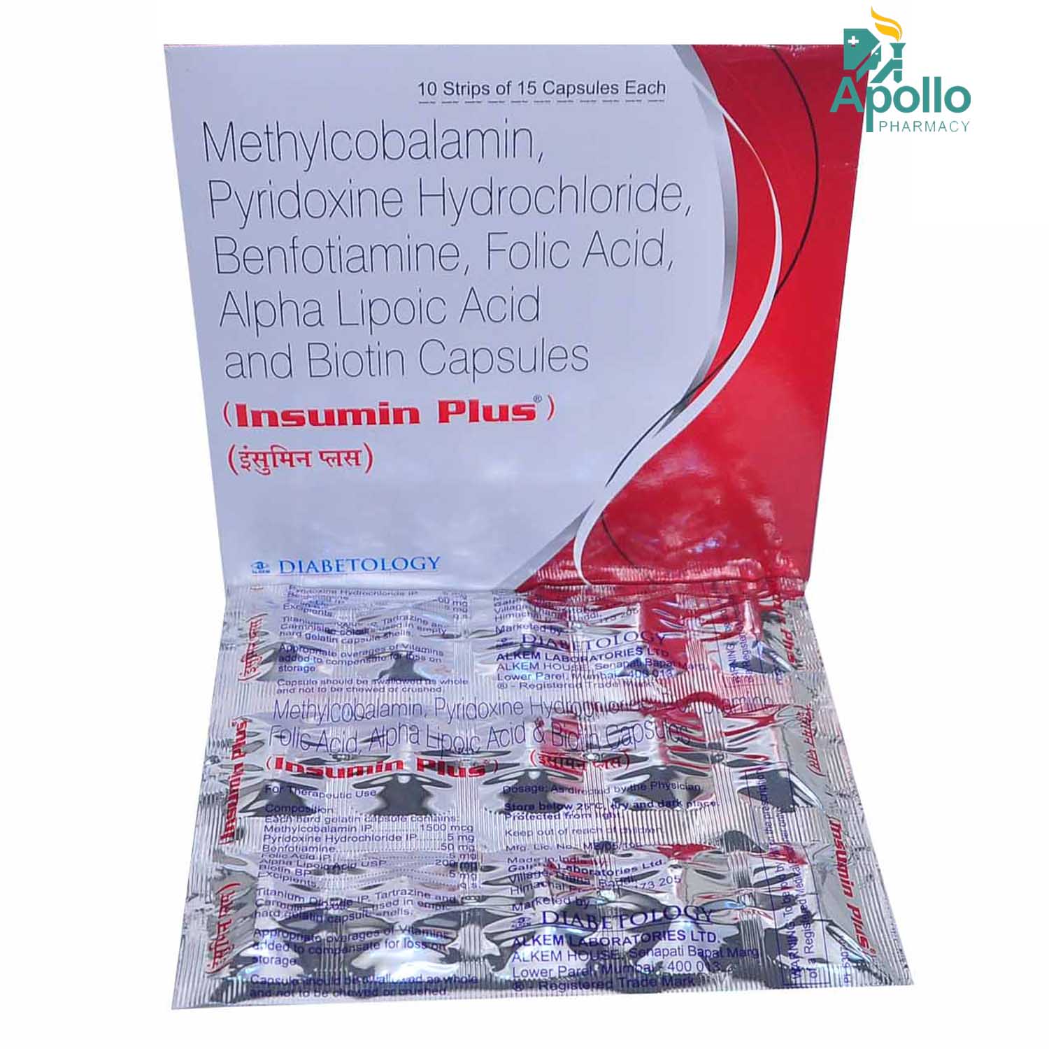 Insumin Plus Capsule 15's, Pack of 15 CAPSULES Insumin Plus Capsule 15's, Pack of 15 CAPSULES