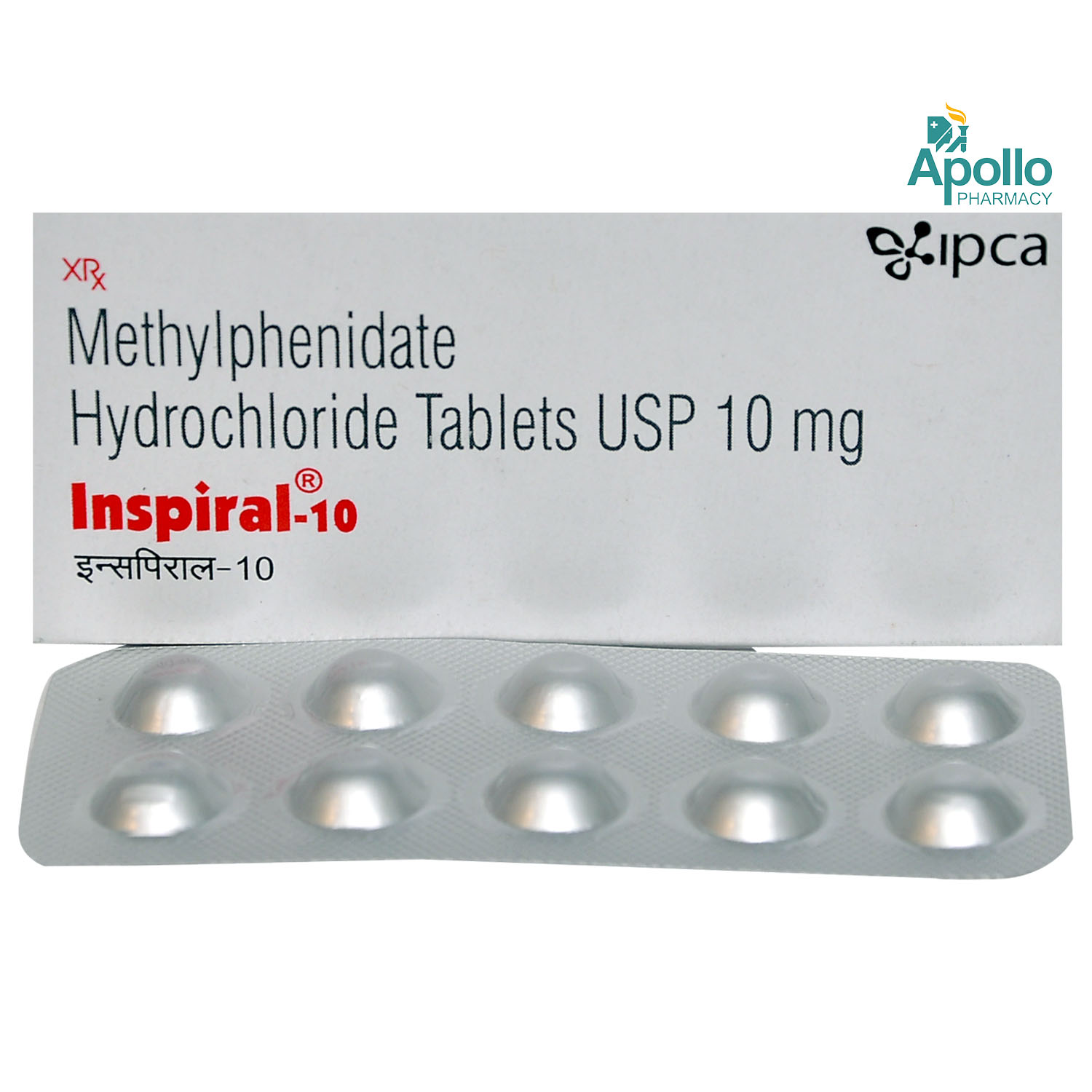 Inspiral 10 Tablet 10's, Pack of 10 TABLETS Inspiral 10 Tablet 10's, Pack of 10 TABLETS