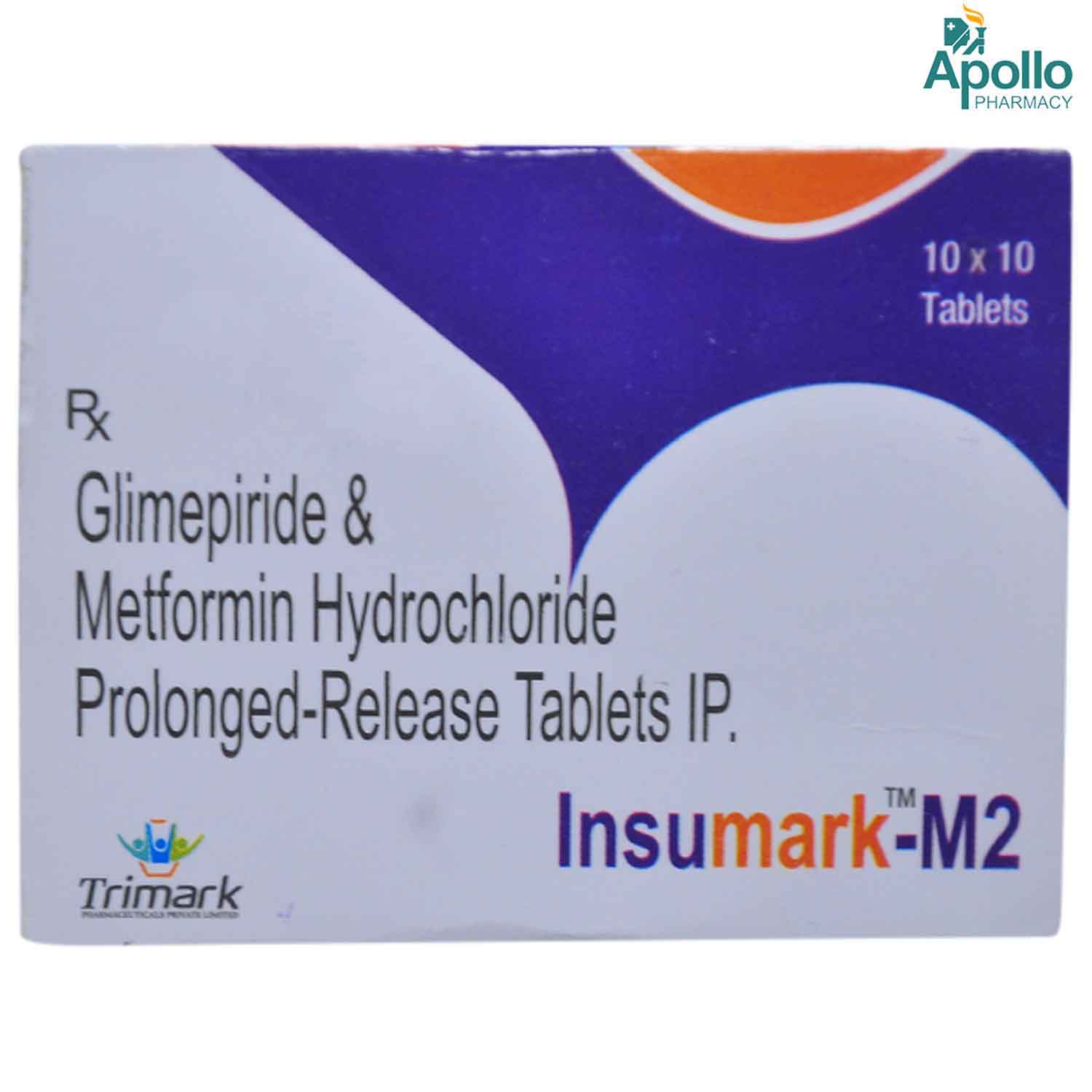 INSUMARK M2 TABLET 10'S, Pack of 10 TABLETS INSUMARK M2 TABLET 10'S, Pack of 10 TABLETS