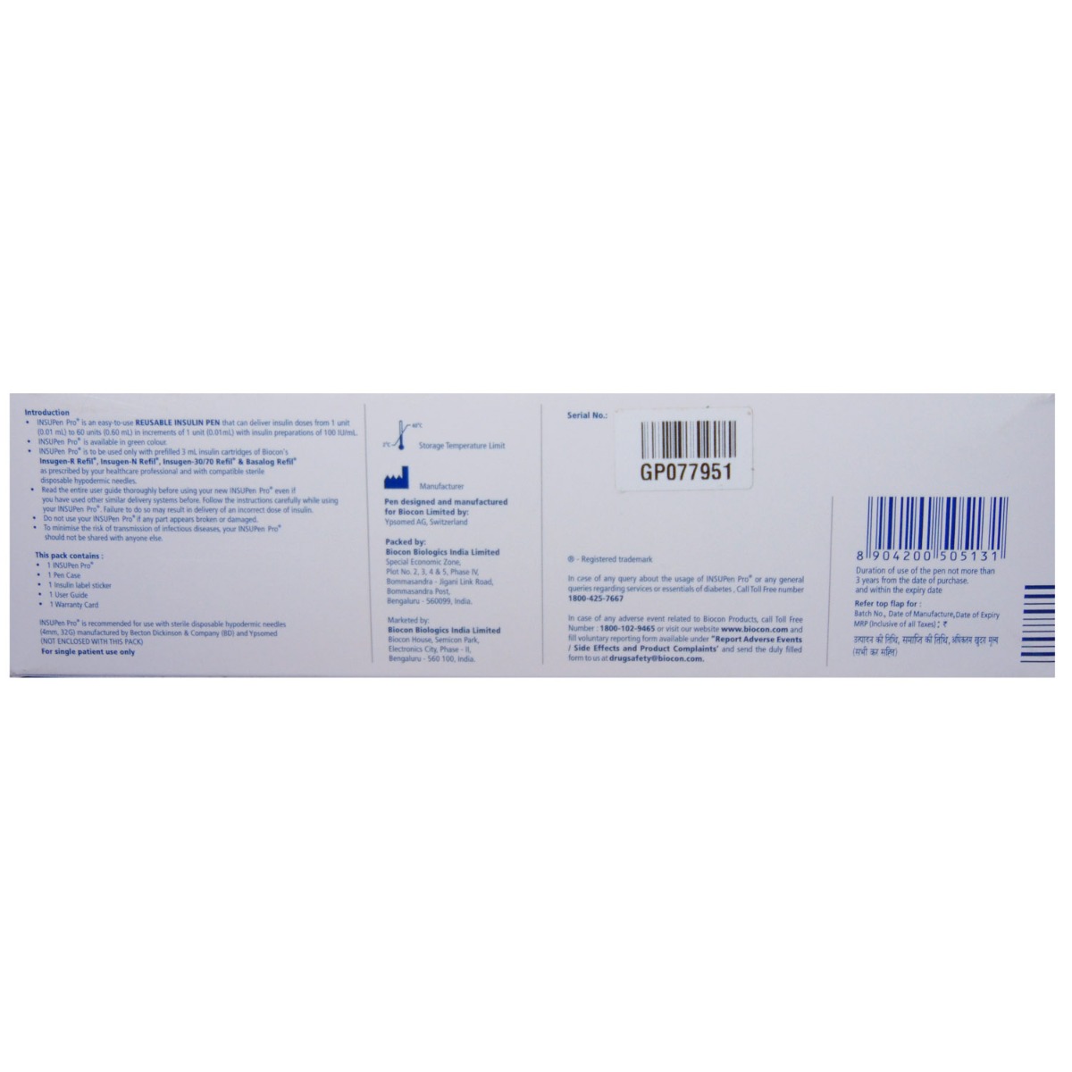 Insupen Pro Green, Pack of 1 Insupen Pro Green, Pack of 1