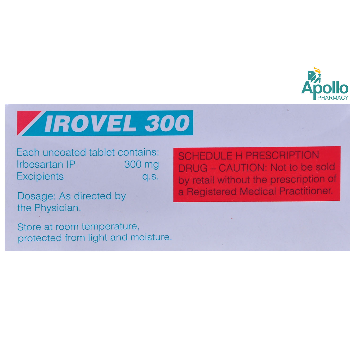 Irovel 300 Tablet 10's, Pack of 10 TABLETS Irovel 300 Tablet 10's, Pack of 10 TABLETS