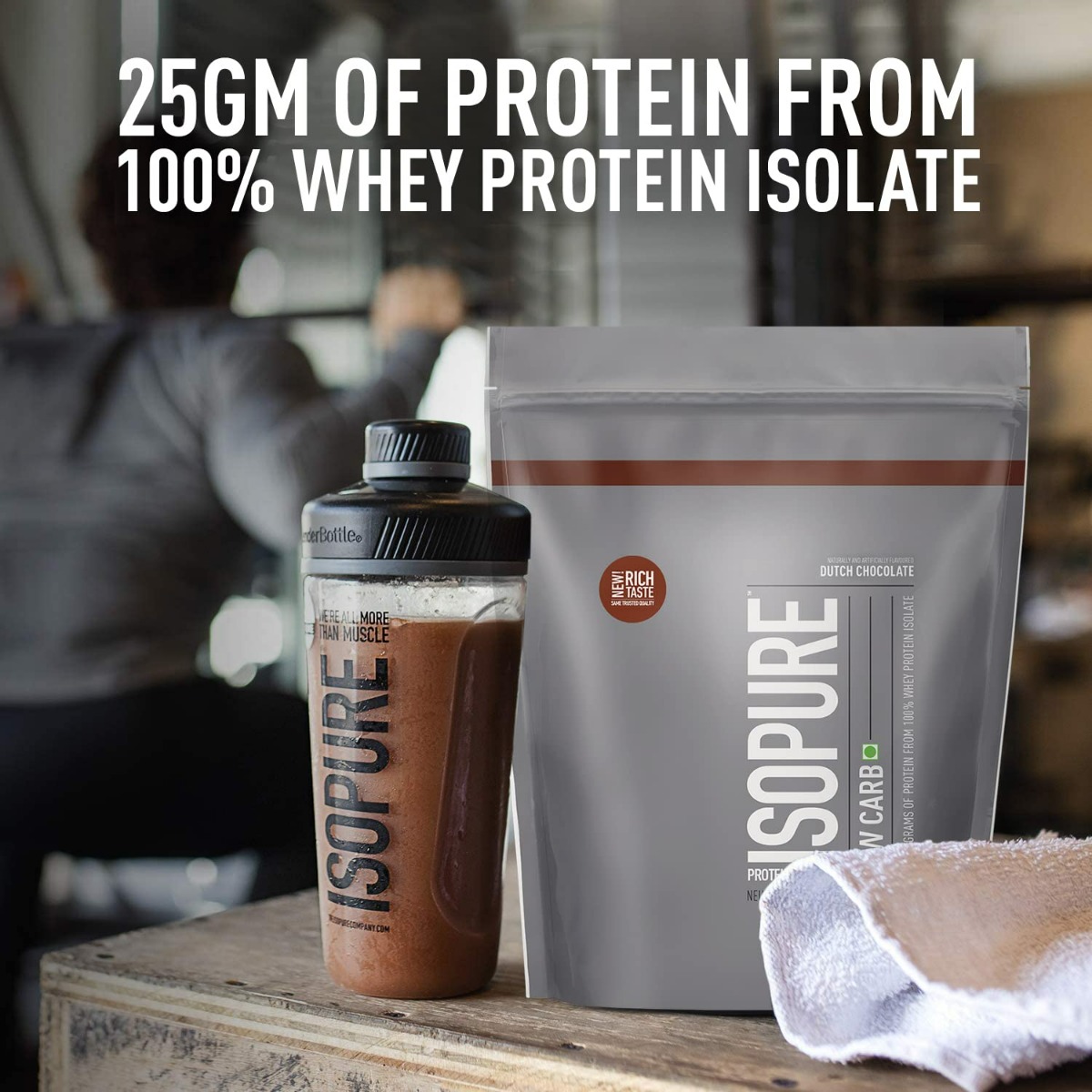 Isopure Low Carb 100% Whey Protein Isolate Dutch Chocolate Flavour Powder, 1.10 lb, Pack of 1 Isopure Low Carb 100% Whey Protein Isolate Dutch Chocolate Flavour Powder, 1.10 lb, Pack of 1